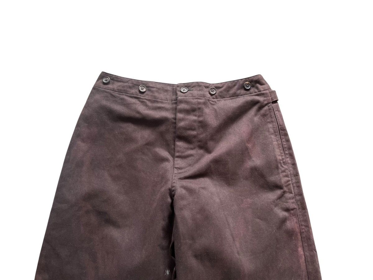 Japanese Brand × Margaret Howell Vintage Margaret Howell Buckle Back Wide Pants Size US 28 / EU 44 - 3 Thumbnail