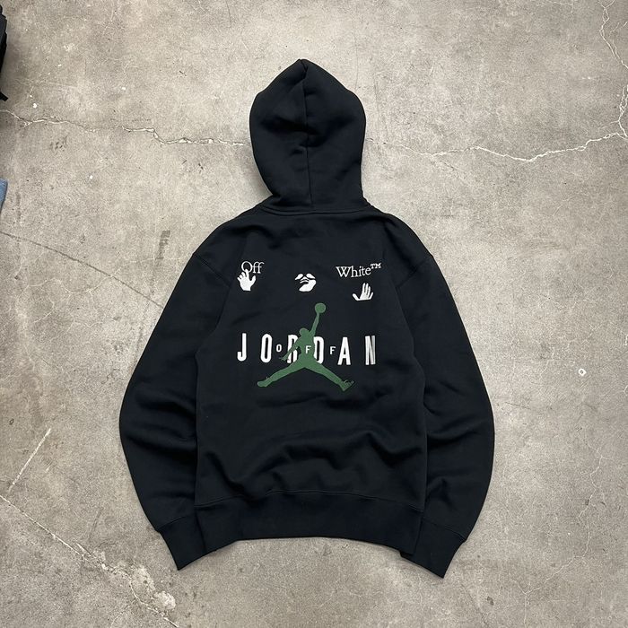 Nike jordan off online white hoodie