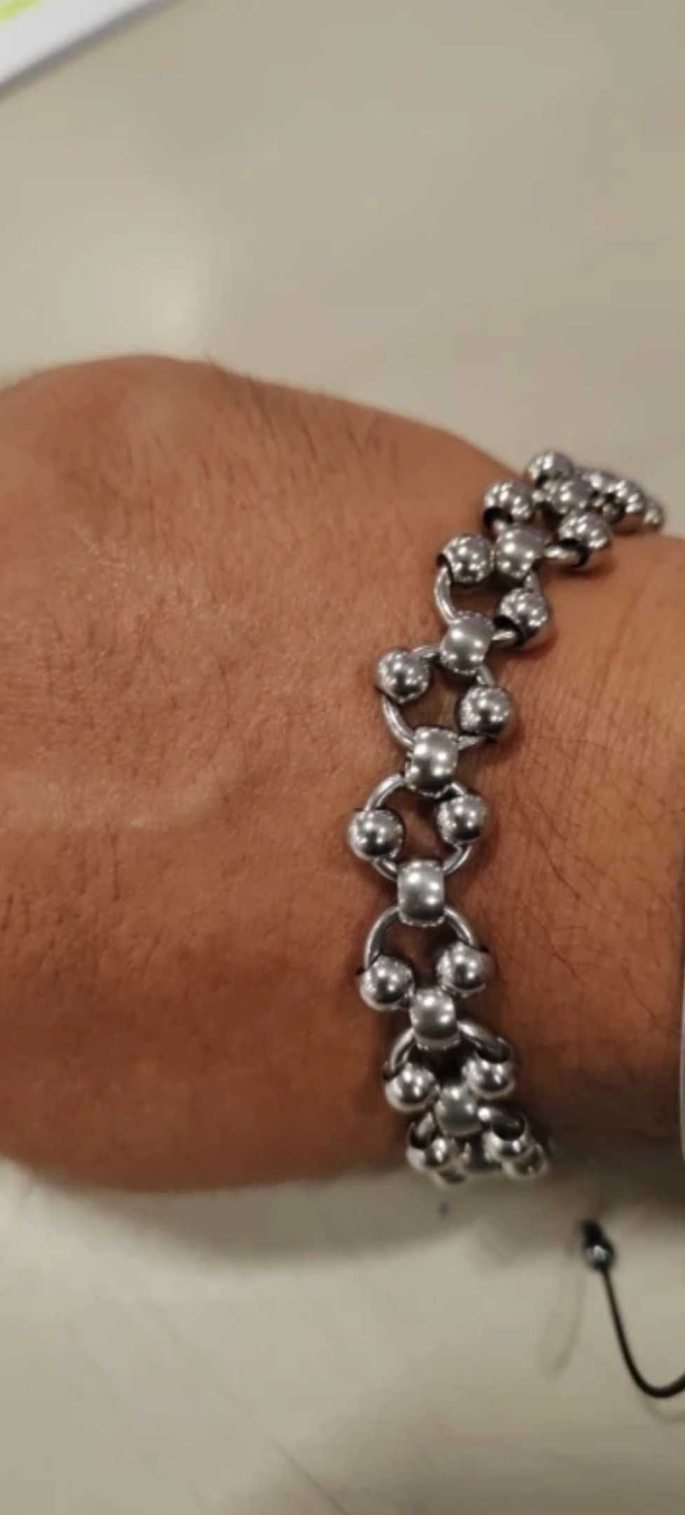Jewelry Ball Bead Link Bracelet Size ONE SIZE - 7 Thumbnail