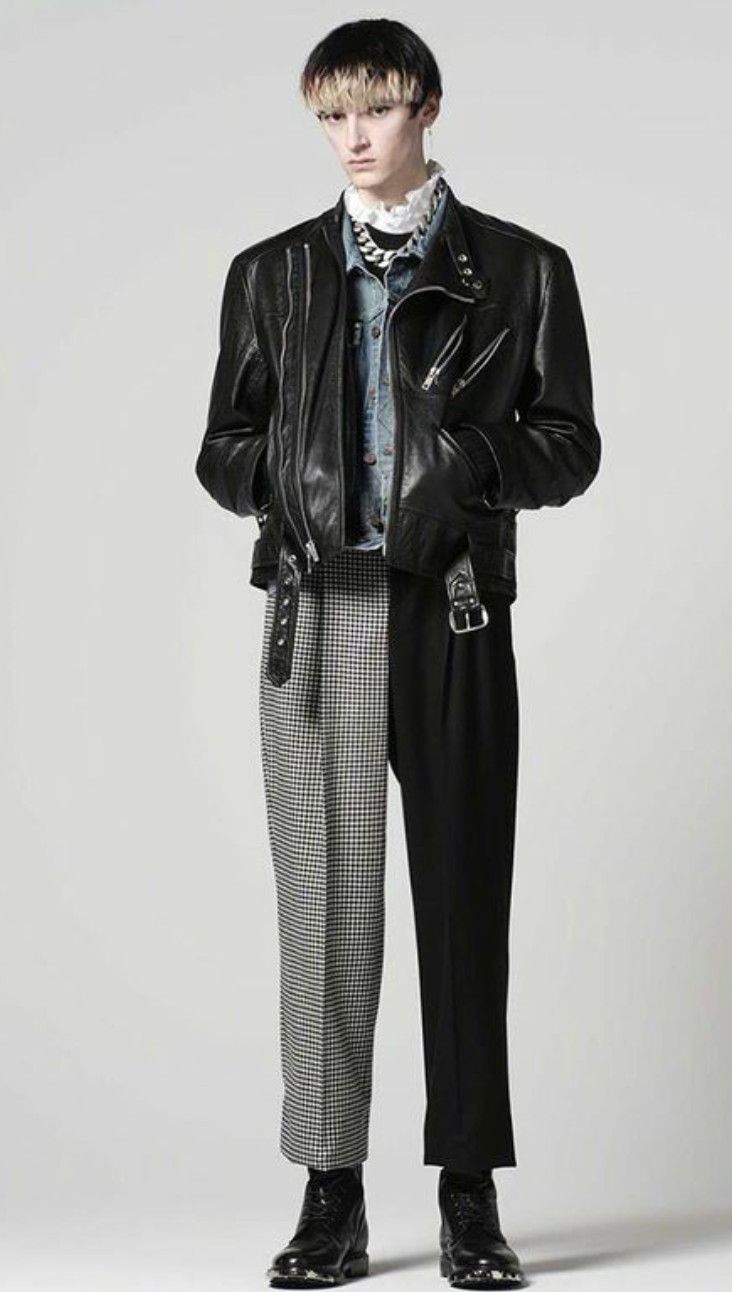 Celine Celine Mens 21AW Thick Wool Patchwork Wide Leg Pants size 48 Size US 32 / EU 48 - 12 Thumbnail