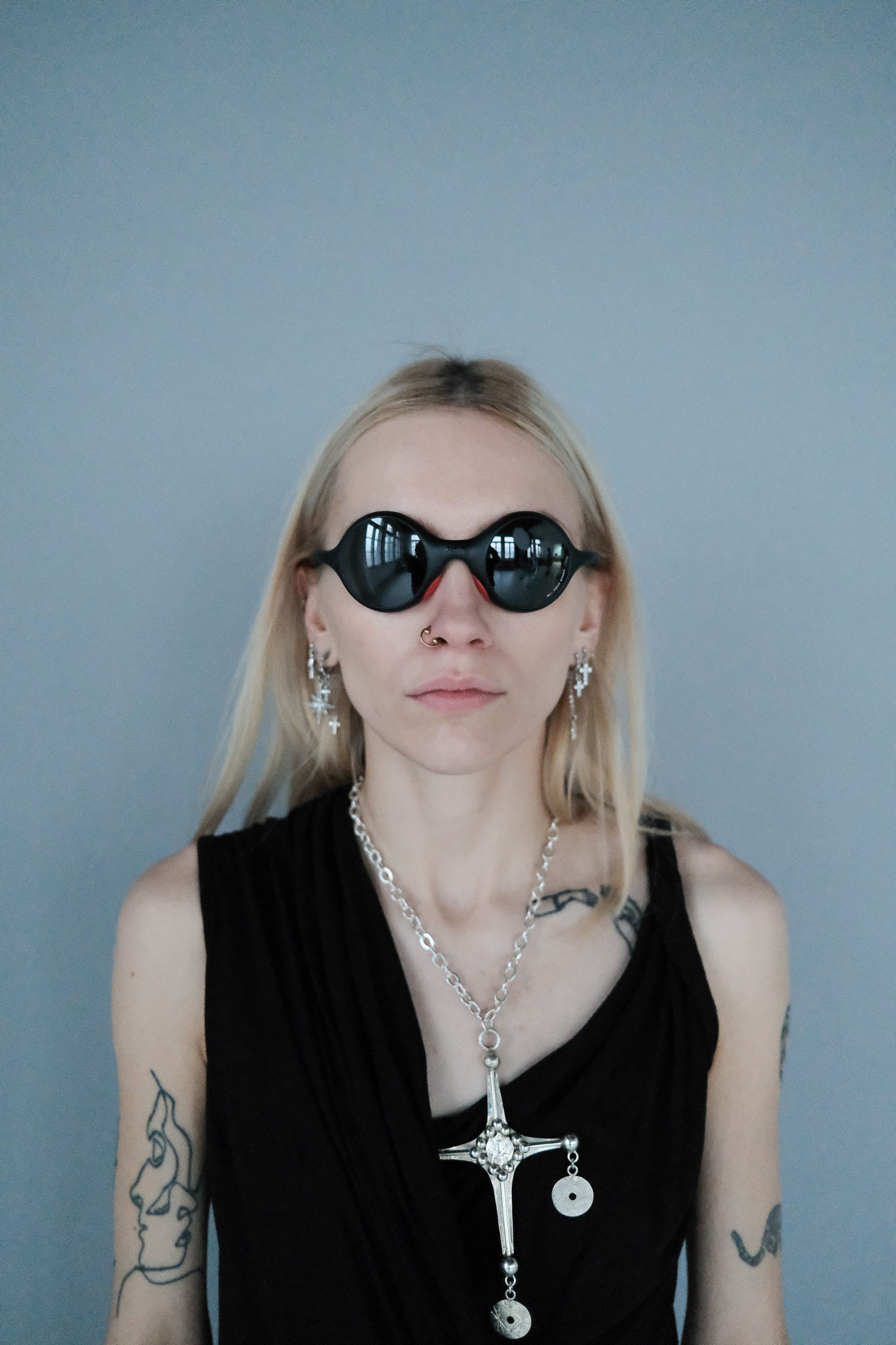 RLX Ralph Lauren × Ralph Lauren Ralph Lauren RLX Polo Sport '90s Black Carbonite Sunglasses Size ONE SIZE - 13 Thumbnail
