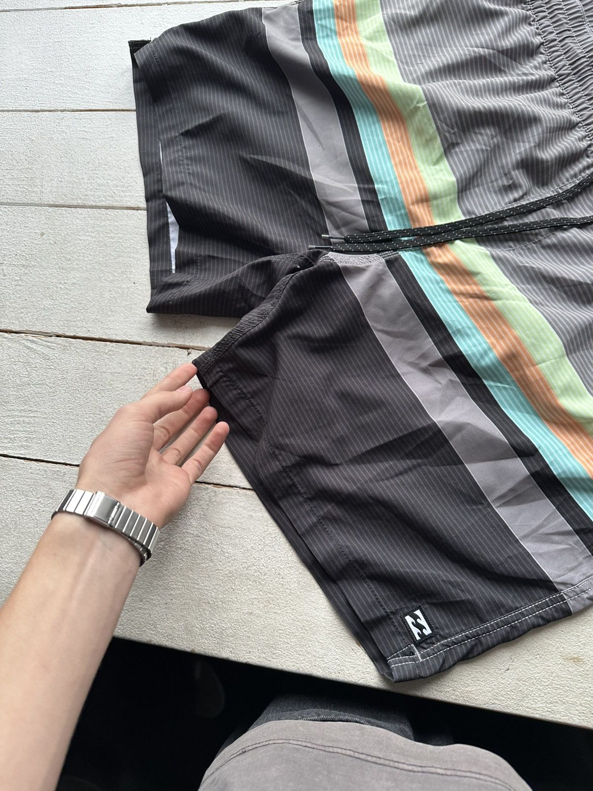 Billabong 🚨Vintage BILLABONG OVER PRINT Japanese Surf style Shorts Size US 36 / EU 52 - 2 Thumbnail