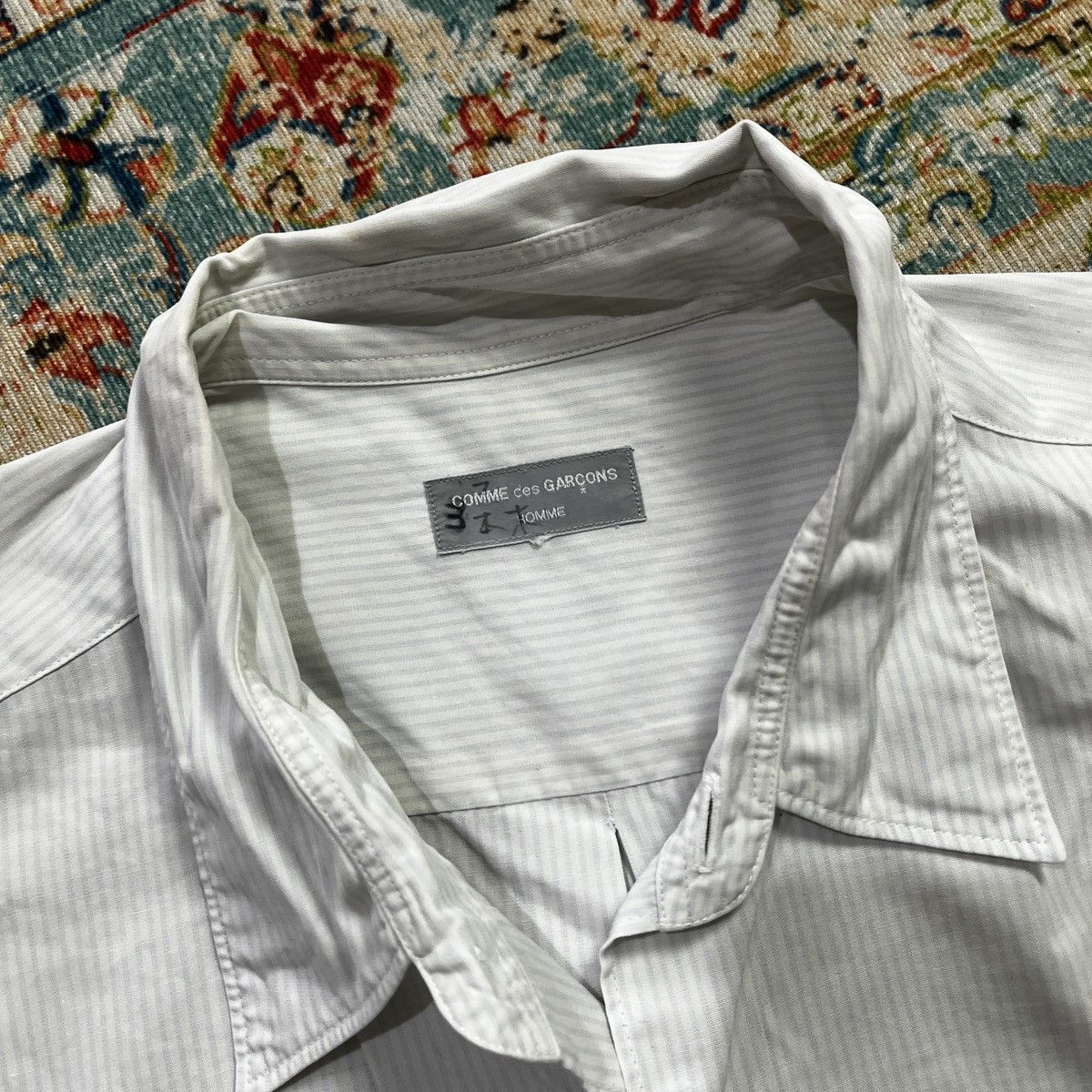 Comme des Garcons Vintage Comme des Garcons button shirt Size US XL / EU 56 / 4 - 3 Thumbnail