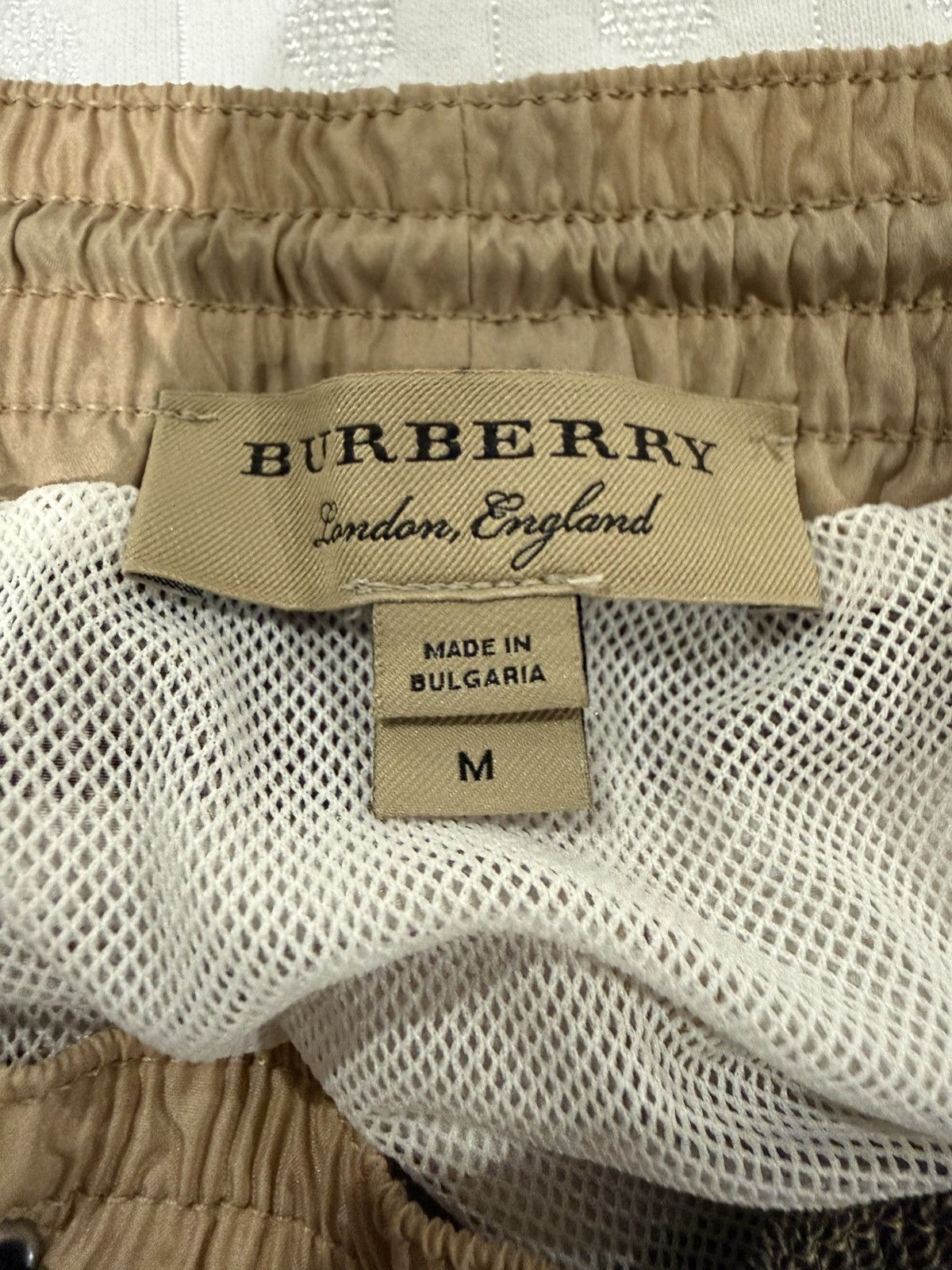 Burberry Burberry Check Swim Trunks Medium $510 Size US 32 / EU 48 - 4 Thumbnail