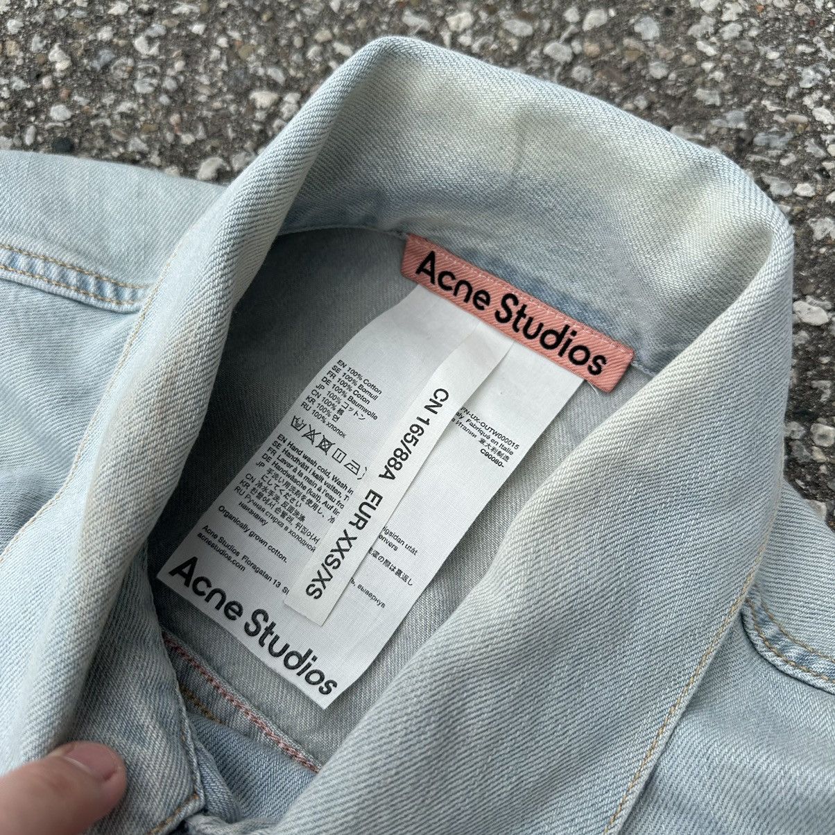 Acne Studios Acne Studios Denim Oversized Jacket Size US L / EU 52-54 / 3 - 7 Thumbnail