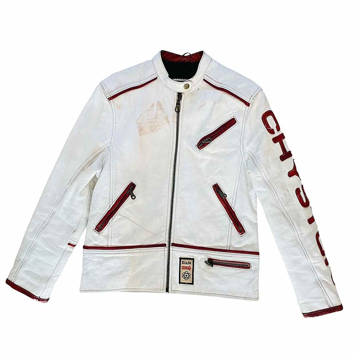 Other CHYSTON Protective Biker Leather Jacket Size S / US 4 / IT 40 - 4 Thumbnail