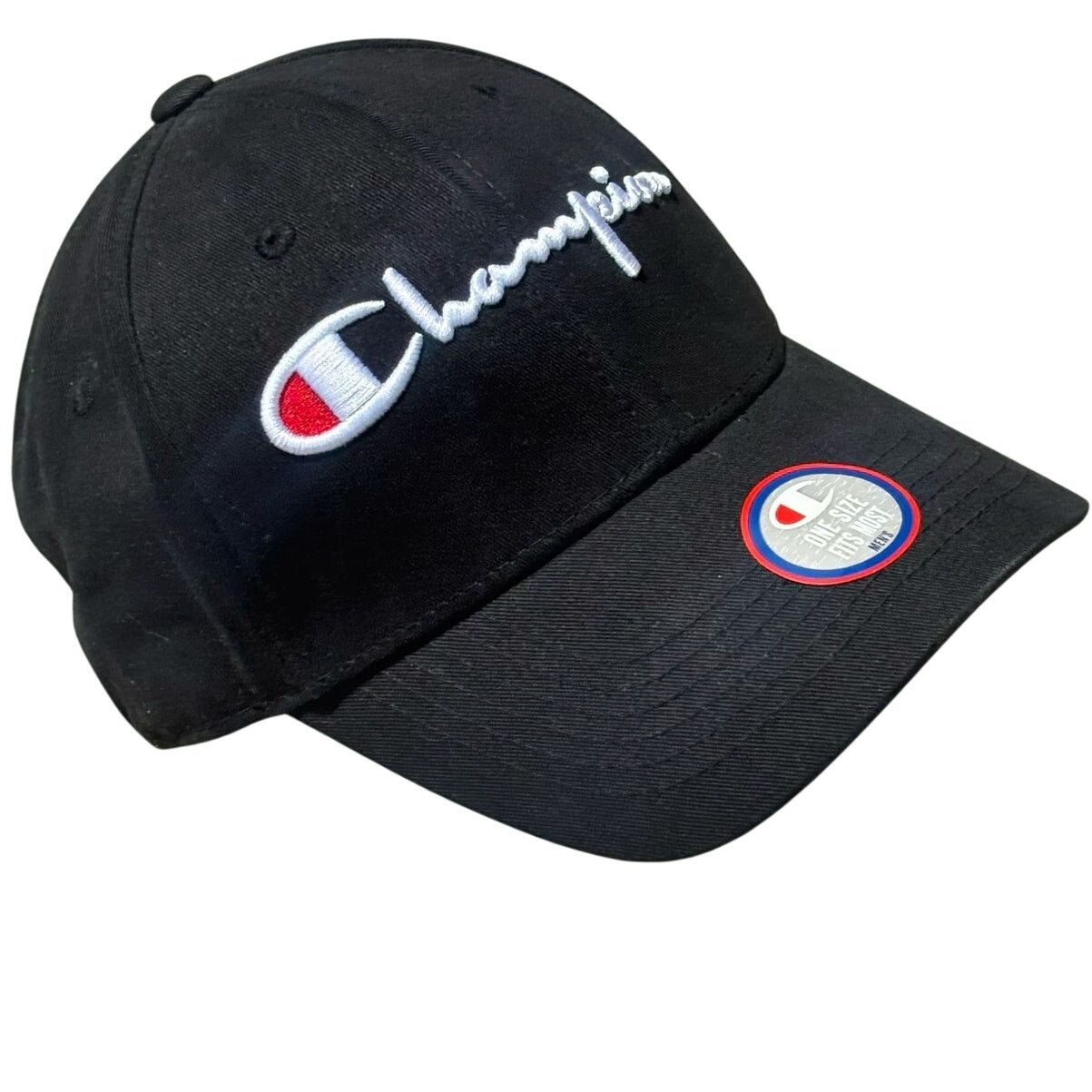 Champion Black Champion Men's Hat Size ONE SIZE - 2 Thumbnail