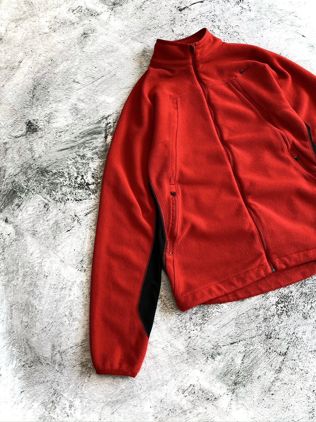Nike × Vintage 🔥Vintage Y2K Nike red zip 🔥( M ) Size US M / EU 48-50 / 2 - 1 Thumbnail