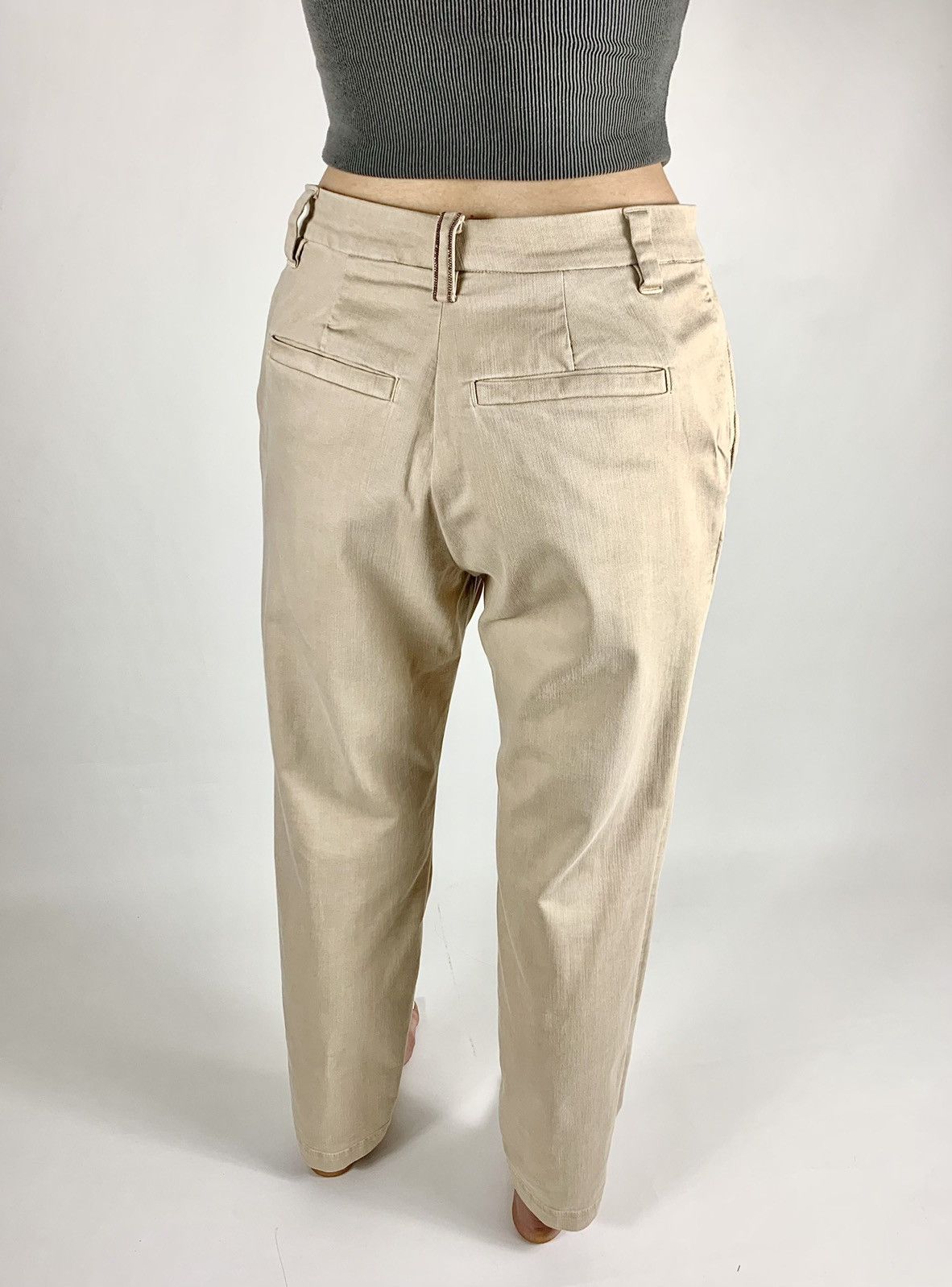 Brunello Cucinelli Brunello Cucinelli Chino Pants Size 32" / US 10 / IT 46 - 4 Thumbnail
