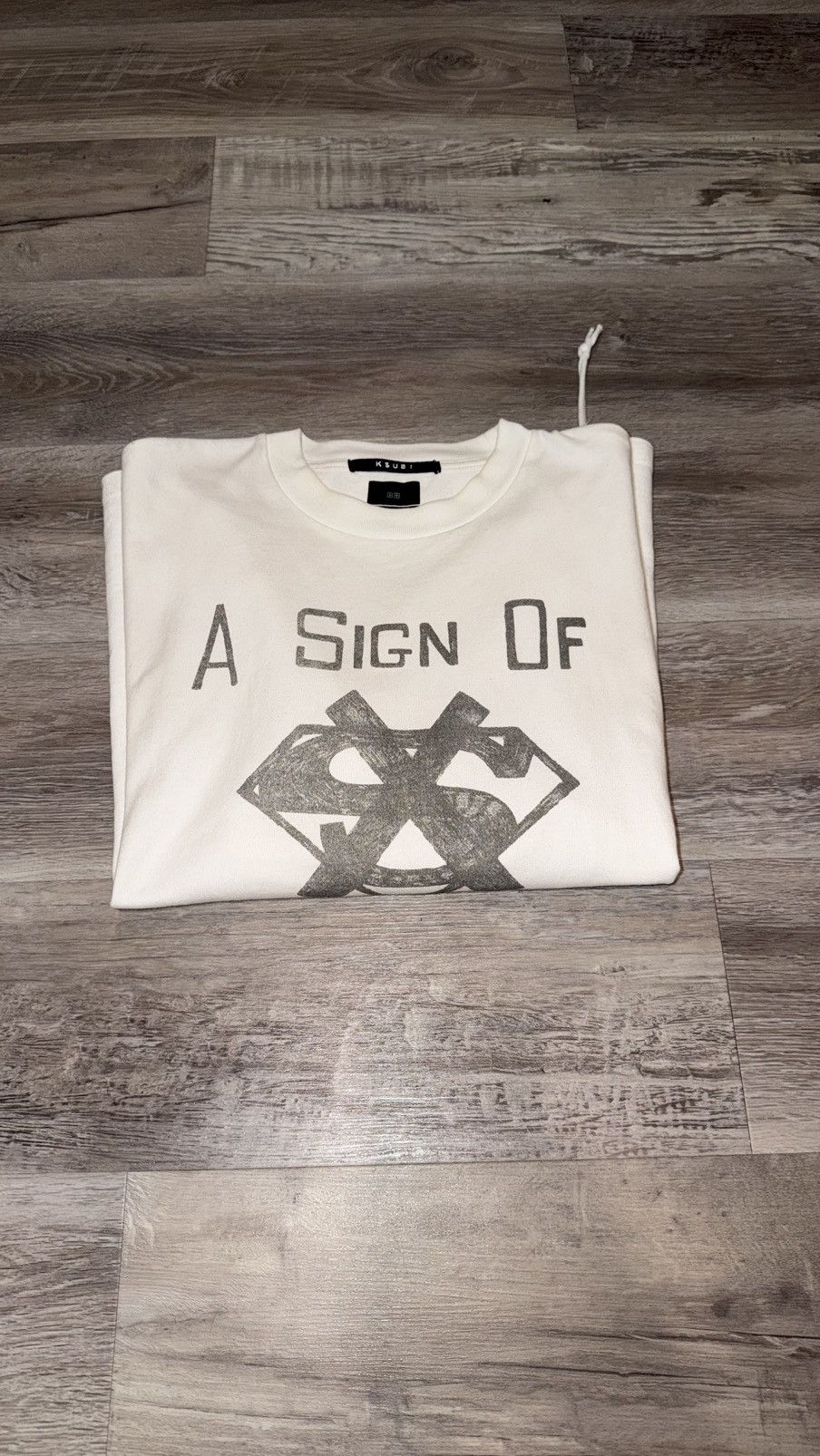 Ksubi Ksubi White "A sign of the Times" tee Size US S / EU 44-46 / 1 - 2 Thumbnail