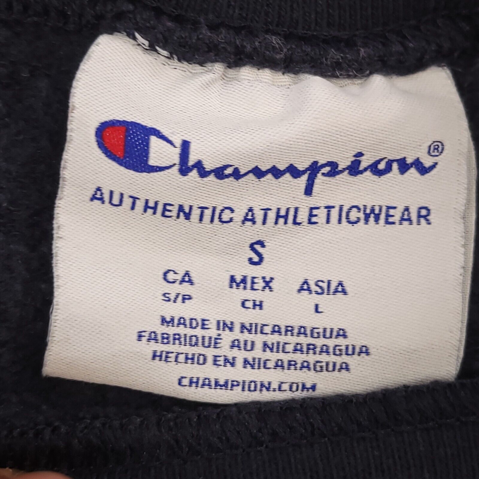 Champion Champion Warriors Pullover Sweatshirt Mens Size Small S Blue Size US S / EU 44-46 / 1 - 3 Thumbnail