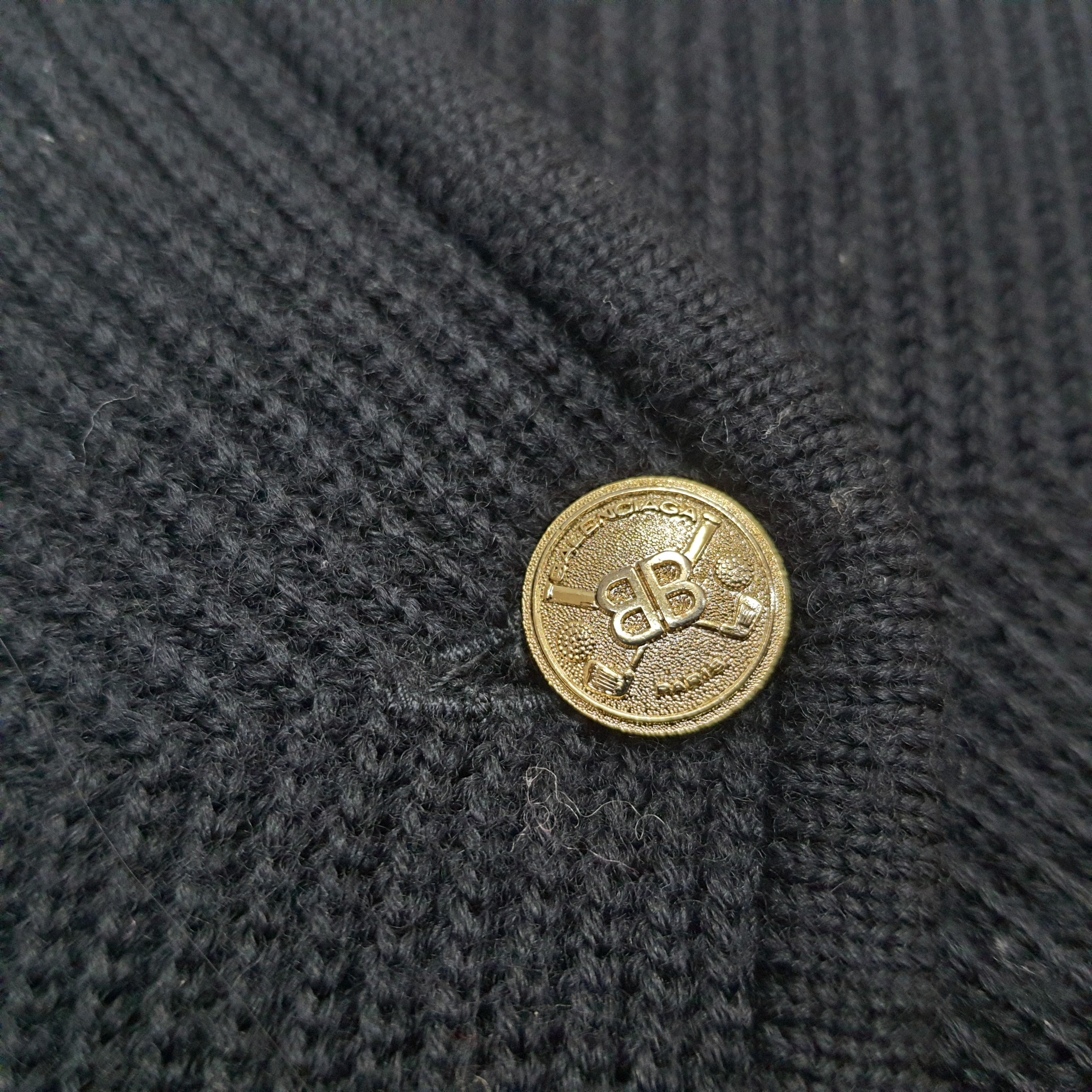 Balenciaga × Vintage Vintage Balenciaga Paris Knitwear Vests Size S / US 4 / IT 40 - 6 Thumbnail