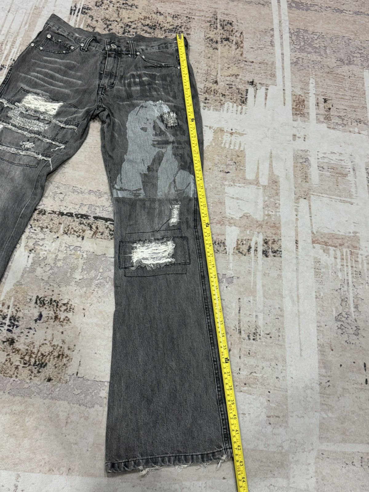 In The Attic In THE ATTIC - design like hysteric glamour distress jeans Size US 30 / EU 46 - 12 Thumbnail