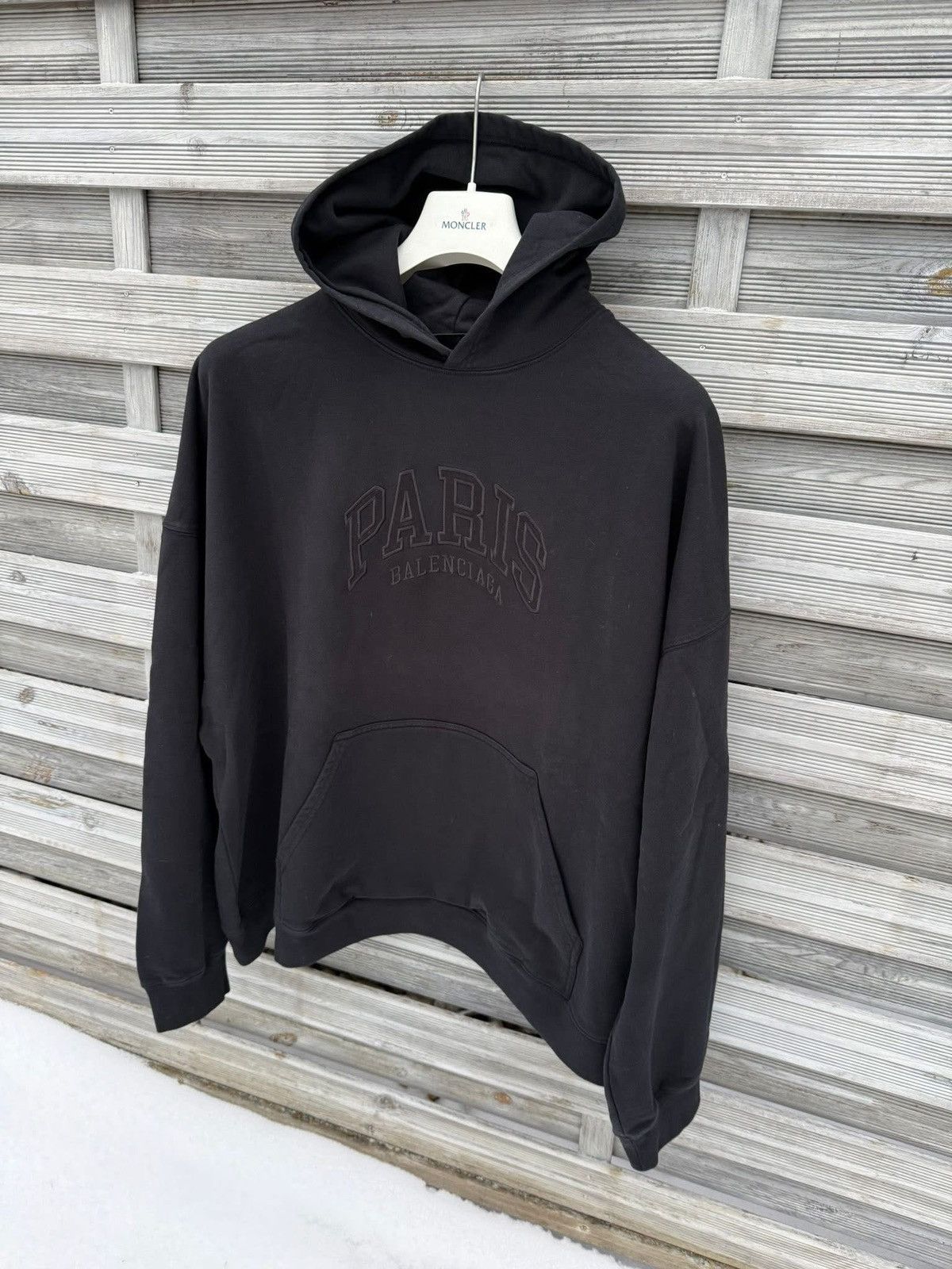 Balenciaga Bb Paris logo hoodie Size US M / EU 48-50 / 2 - 2 Thumbnail