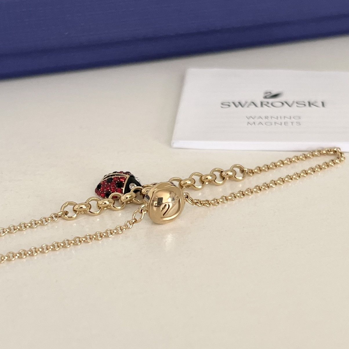 Swarovski Swarovski ladybug pavé charm bracelet Size ONE SIZE - 9 Thumbnail