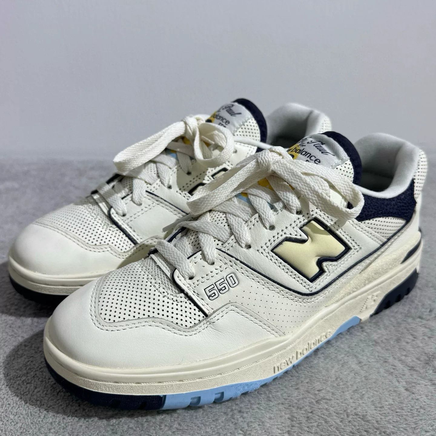 New Balance New Balance White Lowtop Sneakers 40 Men Size US 7.5 / EU 40-41 - 1 Thumbnail