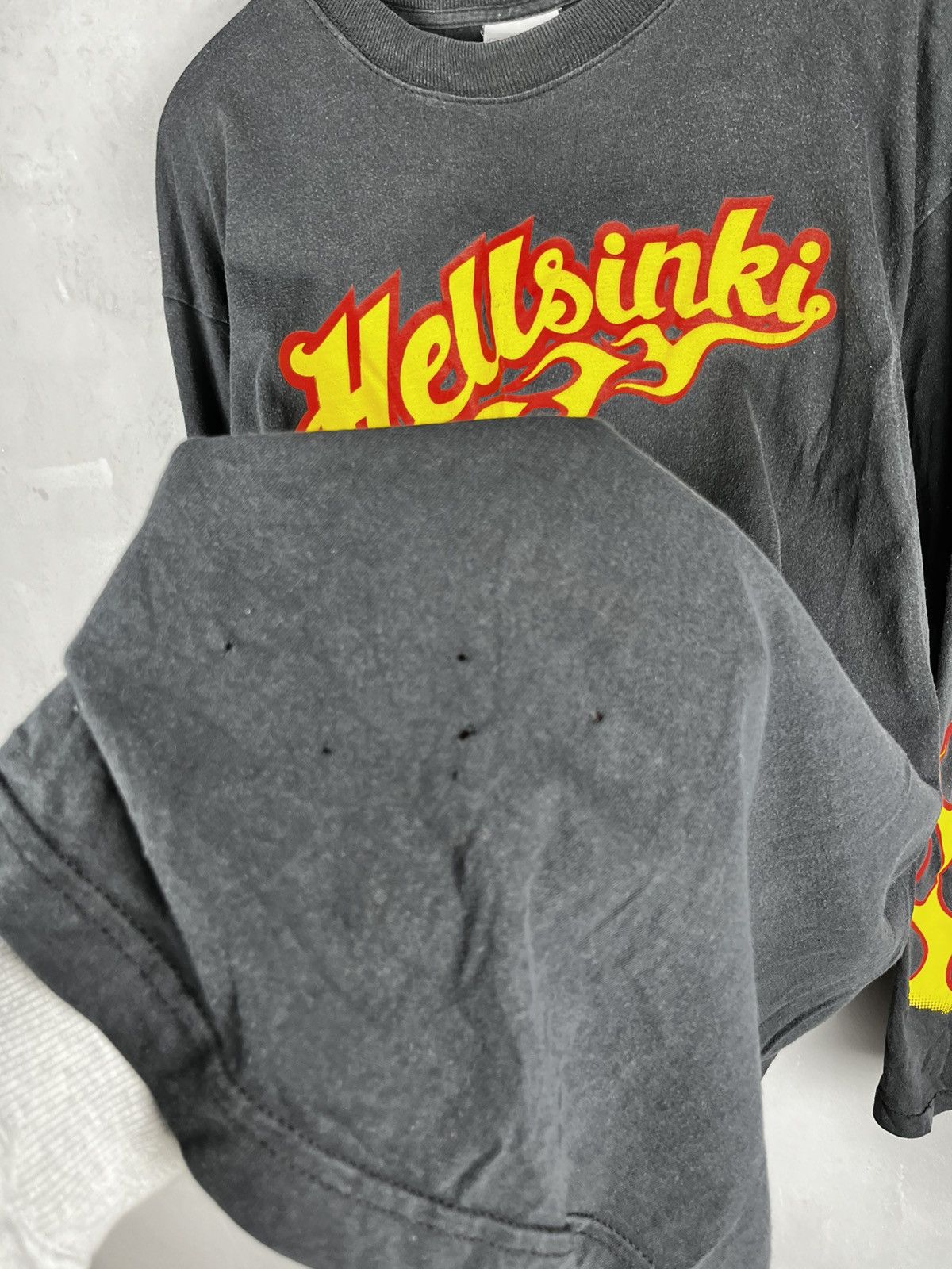 Vintage Hellsinri long sleeve Harley Davidson style Size US L / EU 52-54 / 3 - 6 Thumbnail