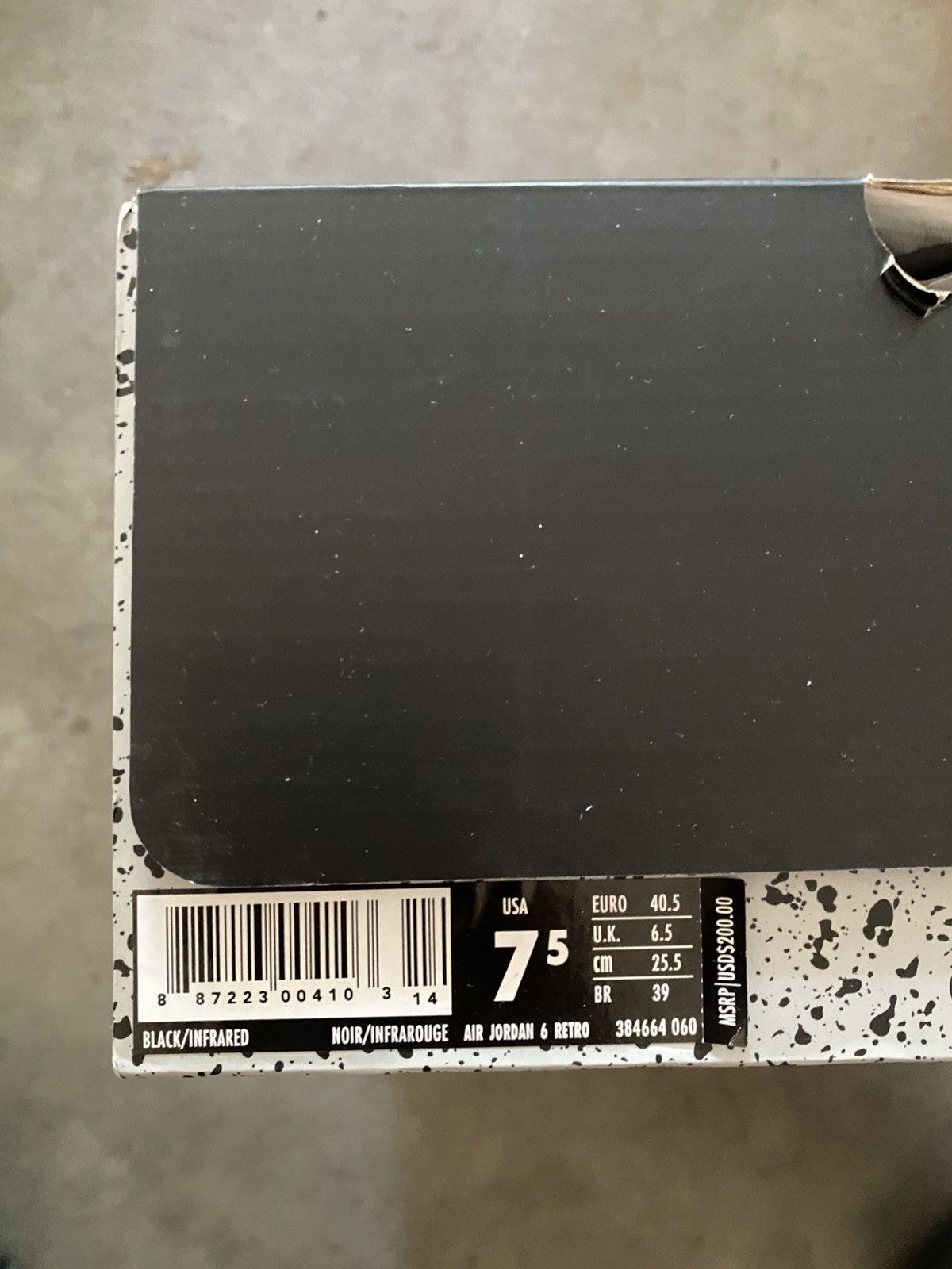 Jordan Brand Jordan 6 Infrared Size US 7.5 / EU 40-41 - 2 Thumbnail