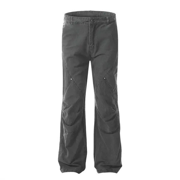 Japanese Brand Chiaki x Miwa Men's vintage washed distressed flared jeans Size US 32 / EU 48 - 8 Thumbnail