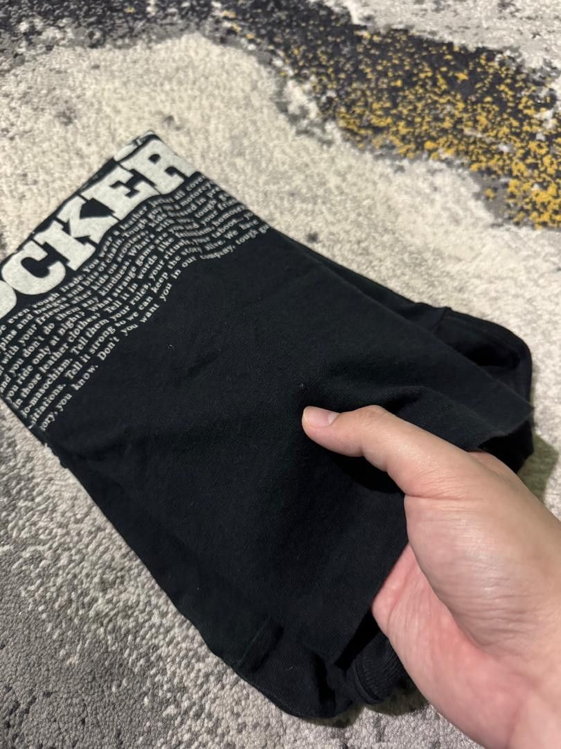 Hysteric Glamour × Vintage Vintage Hysteric Glamour Rocker Tee Size ONE SIZE - 6 Thumbnail