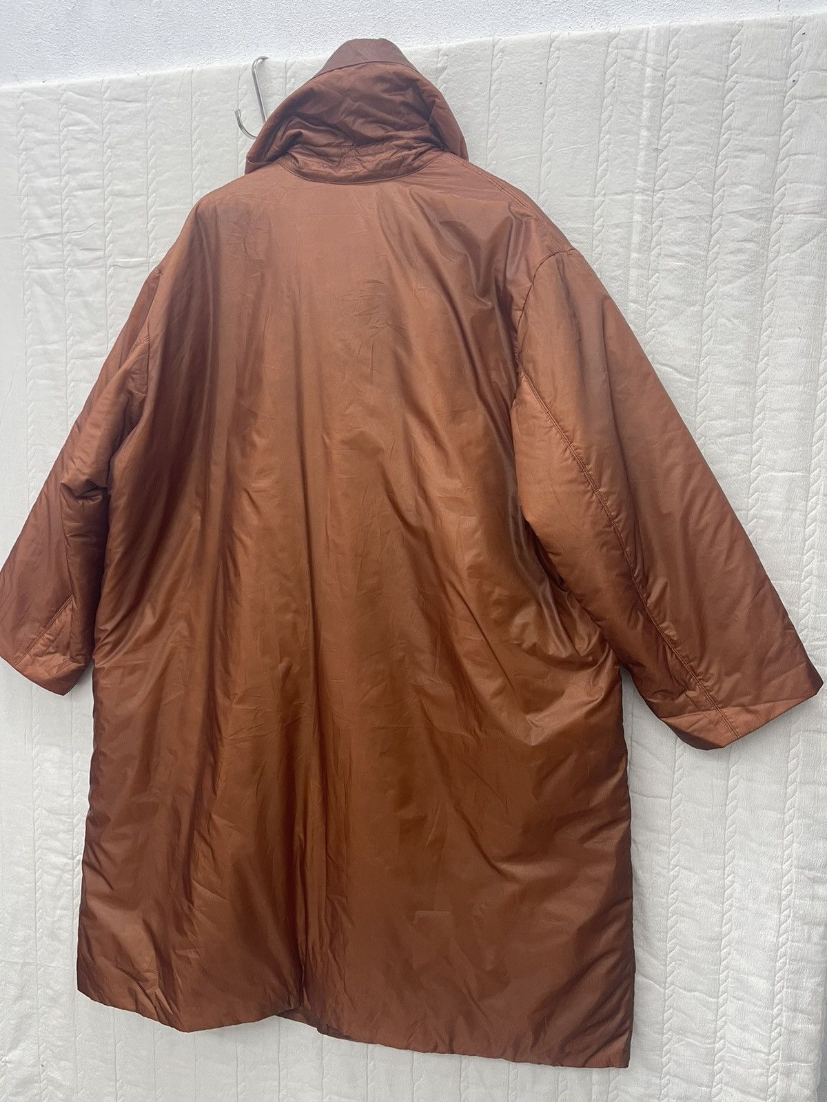 Issey Miyake RARE‼️🔥FW94 ISSEY MIYAKE BURNT ORANGE NYLON PUFFER COAT Size US M / EU 48-50 / 2 - 6 Thumbnail