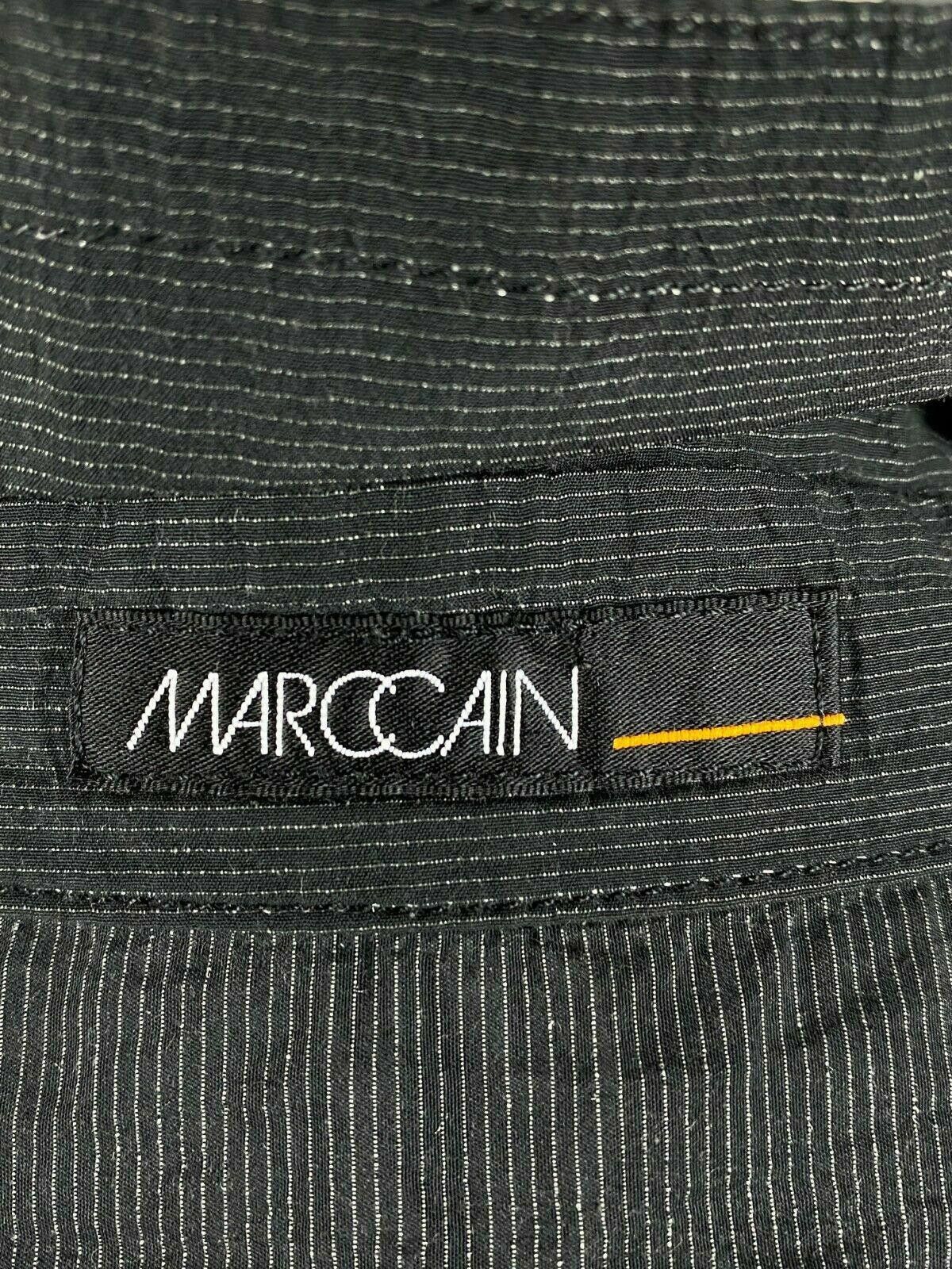 Designer Ladies Marc Cain Sports Black Double Pocket Blouse Shirt Size M / US 6-8 / IT 42-44 - 10 Thumbnail