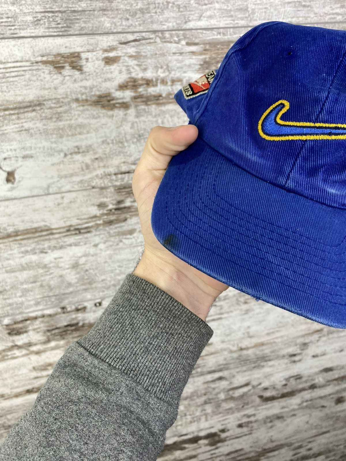 Nike × Vintage Mens Vintage Nike big logo hats cap hat y2k rare swoosh acg Size ONE SIZE - 3 Thumbnail