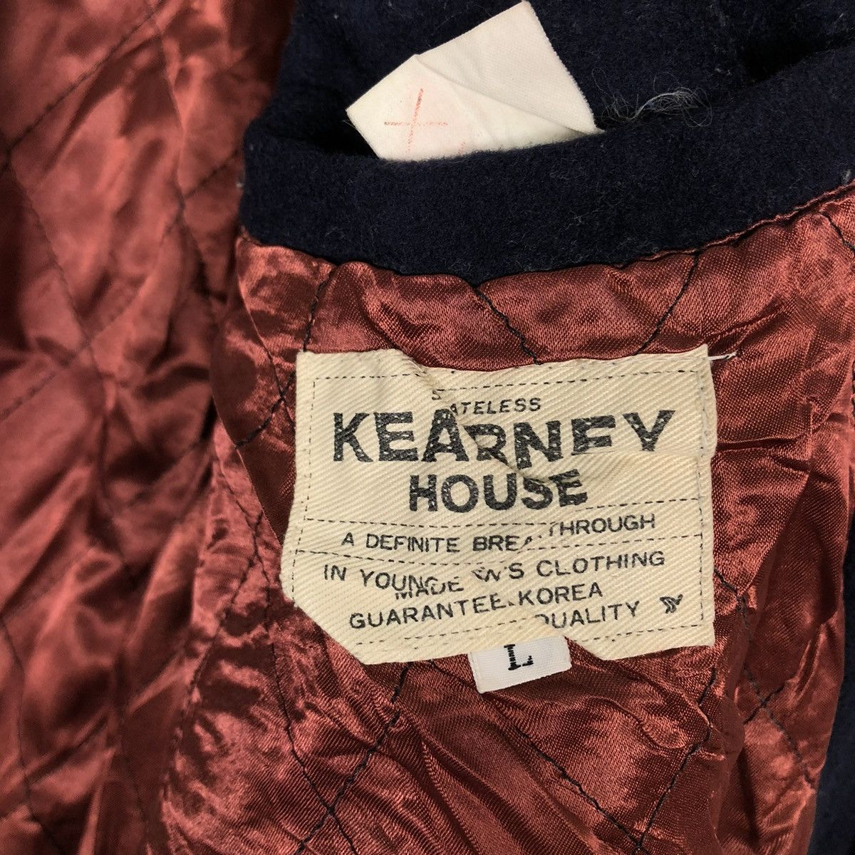 Japanese Brand 🔥VINTAGE VARSITY JUMPER STADIUM KEARNY HOUSE JAPAN Size US L / EU 52-54 / 3 - 18 Thumbnail