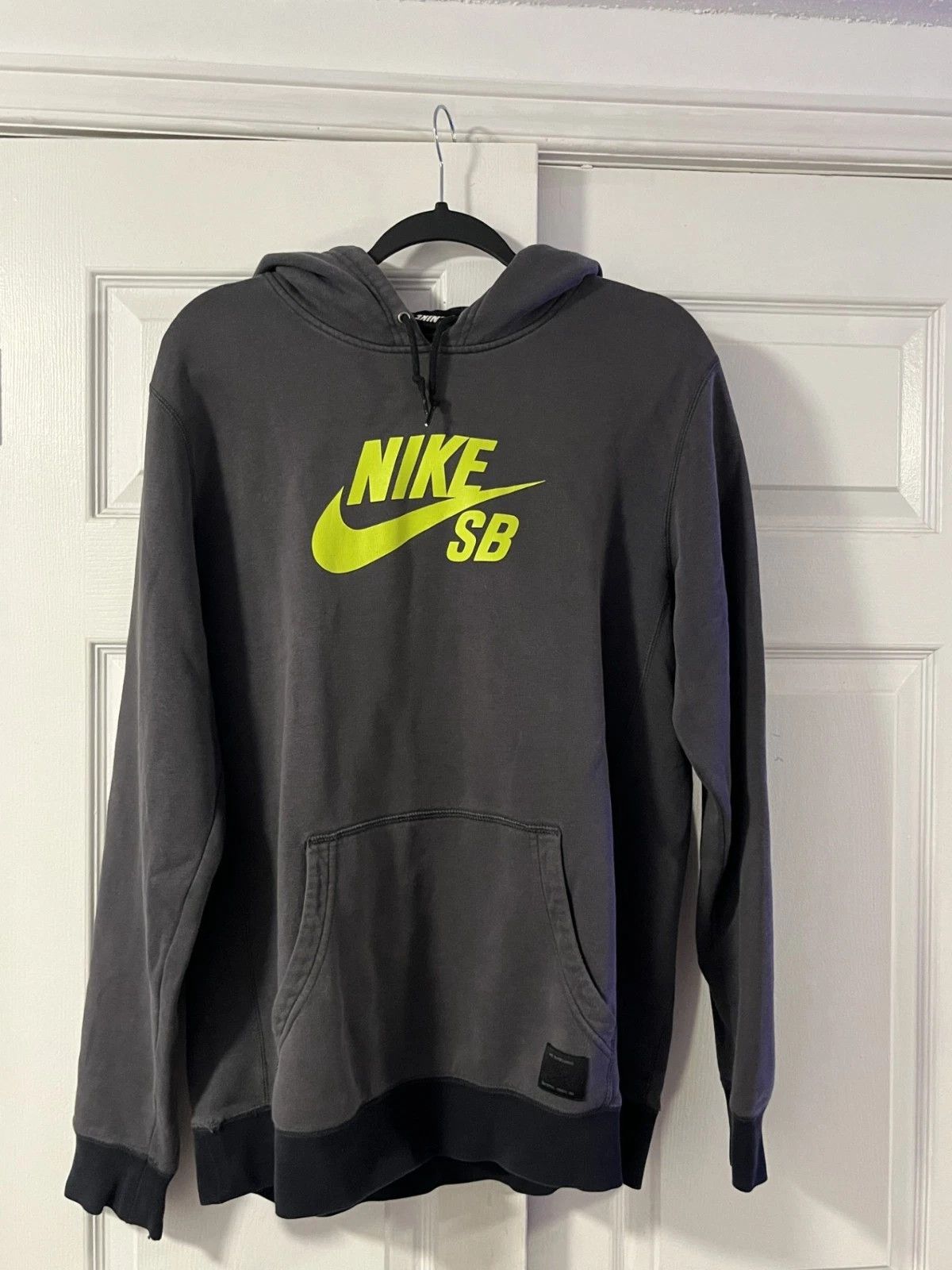 Nike SB Vintage Nike SB Pullover Hoodie (Early-Late 2010's) Size US L / EU 52-54 / 3 - 2 Thumbnail