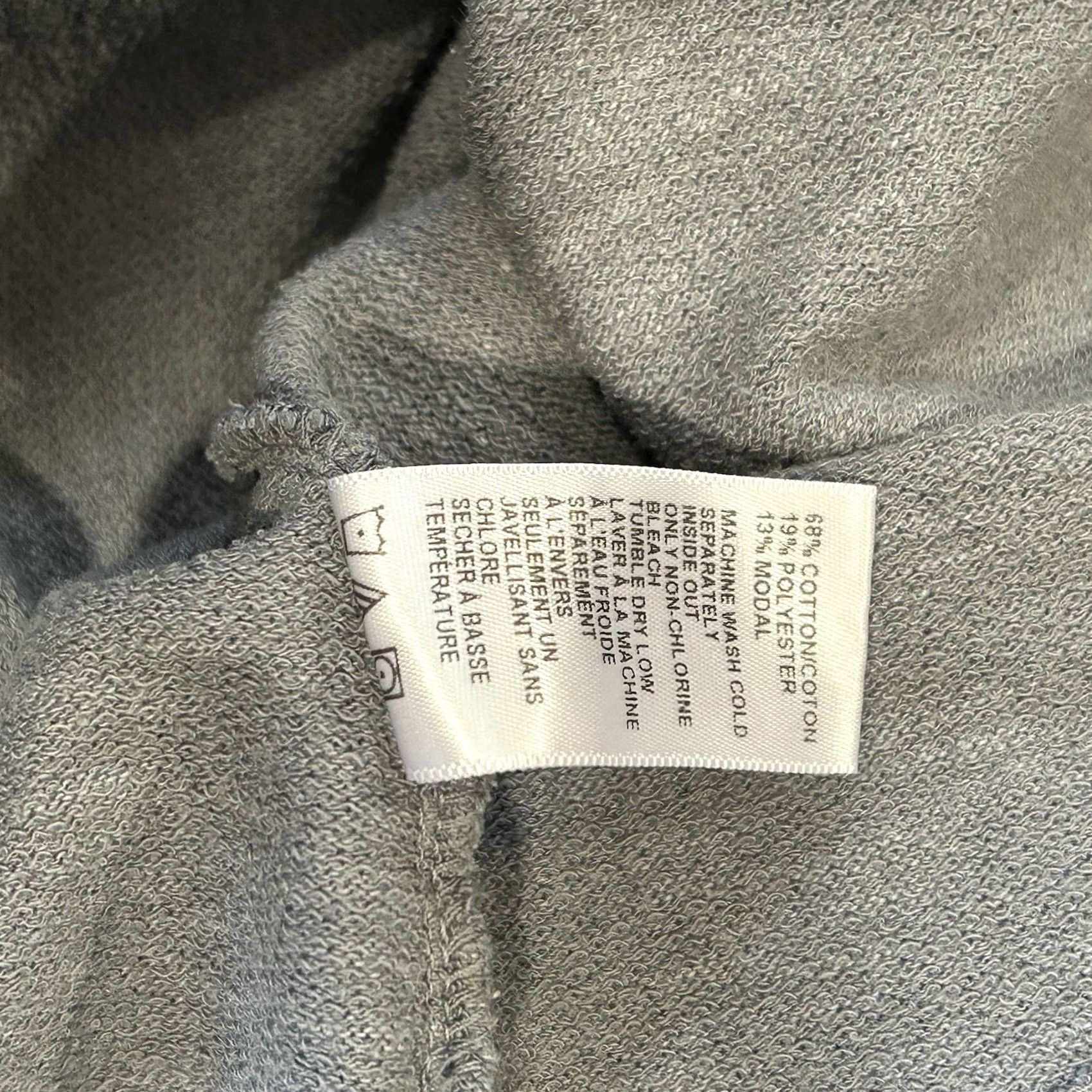 James Perse James Perse Standard Boxy Terry Top Long Sleeve Women’s 4 Gray V-Neck Raglan Logo Relaxed Casual Knit Top Shirt Women's Size S / US 4 / IT 40 - 6 Thumbnail