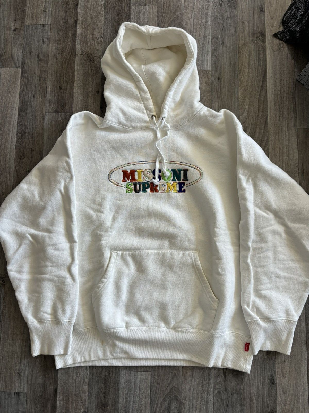 Supreme Missoni Pullover Hoodie White