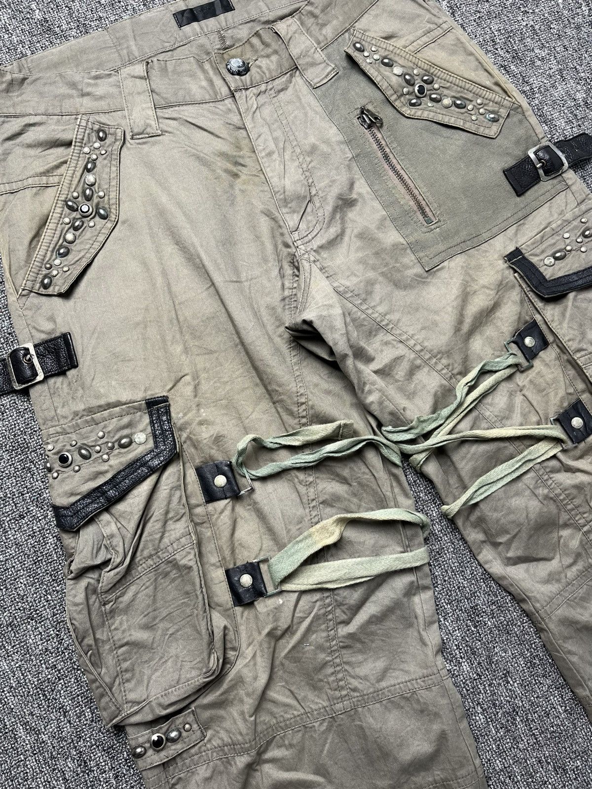 00s midas cargo pants japanese label y2k