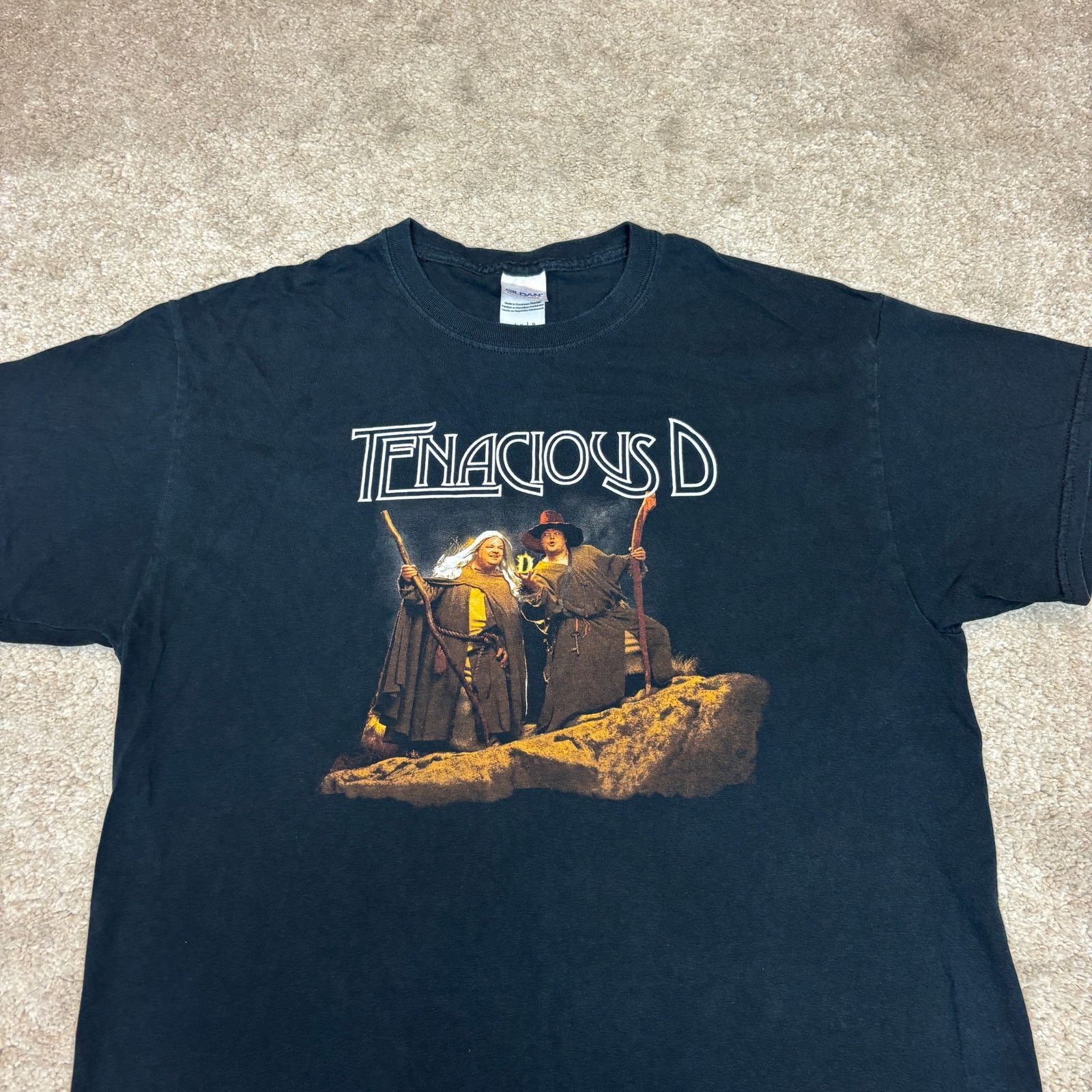 Gildan × Vintage Vintage Y2K Tenacious D Band Tee Men's Large Jack Black Size US L / EU 52-54 / 3 - 2 Thumbnail
