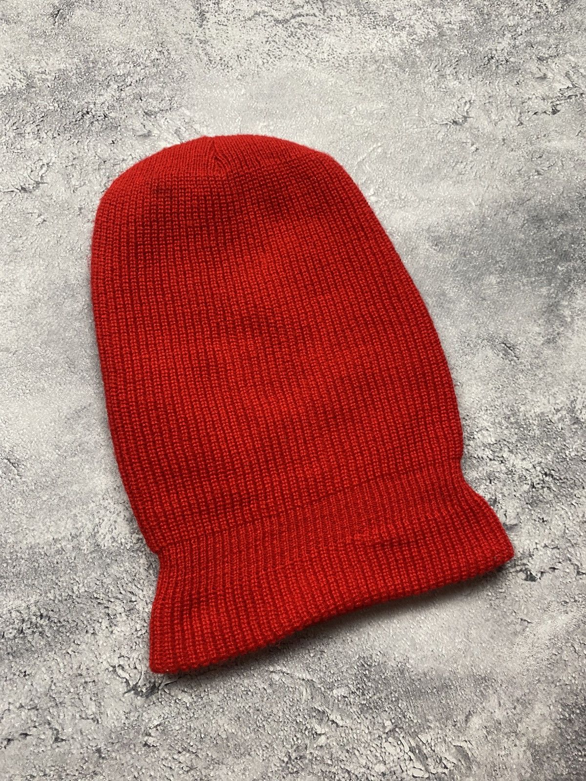 Japanese Brand Balaclava Knit Red Hat Vintage Ski Mask Rare Hype Streetwear Size ONE SIZE - 8 Thumbnail