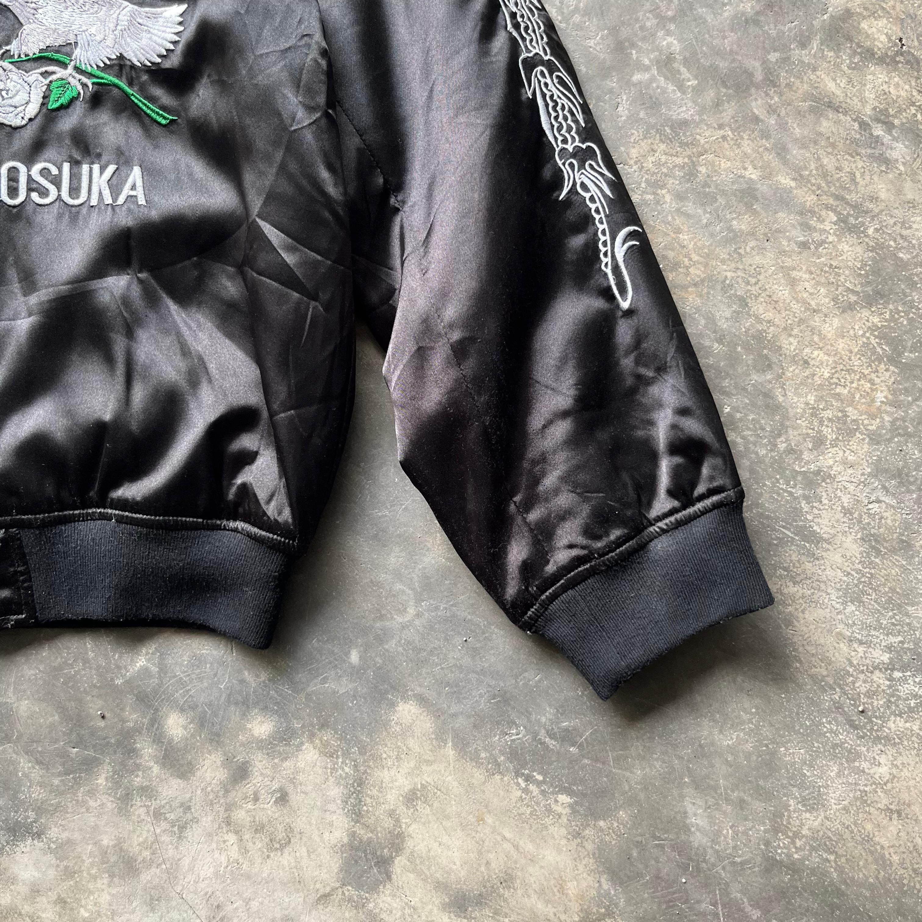 14th Addiction VTG💥 Sukajan Jacket Japanese Brand Skull Eagles Embroidery Size US XL / EU 56 / 4 - 9 Thumbnail