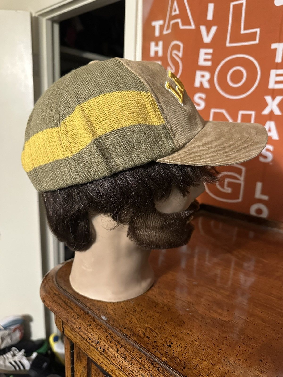 NCAA × Vintage Vintage NCAA Lehigh University “yellow & brown” hat 90s Size ONE SIZE - 3 Thumbnail