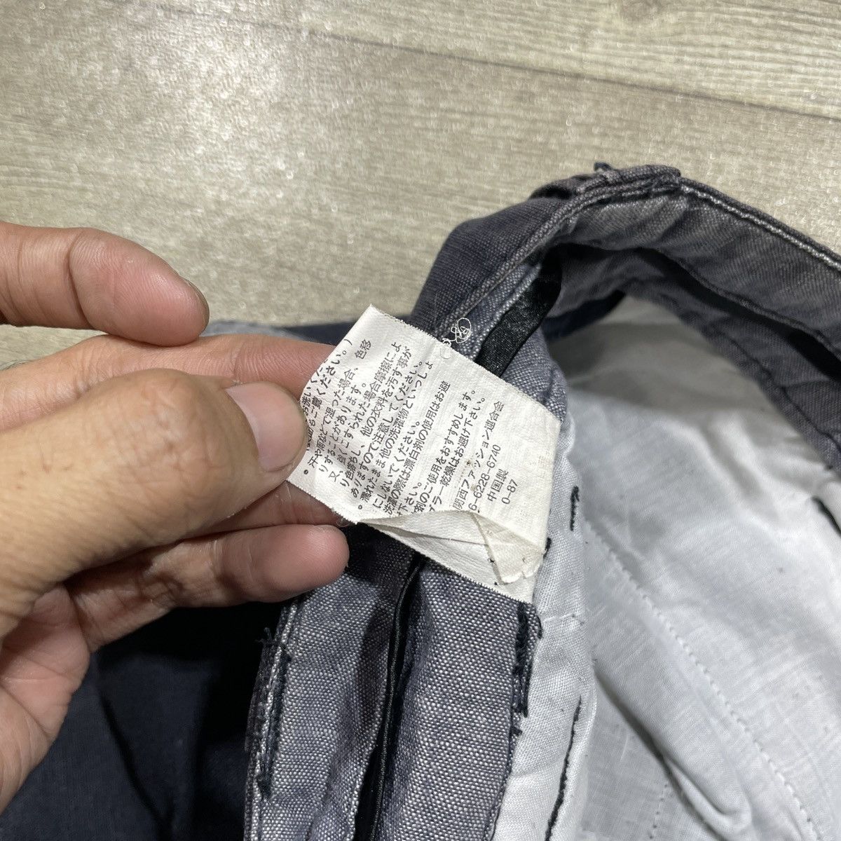 Japanese Brand × Vintage VINTAGE GARAGE LABEL BLACK WASHED CARGOPANTS Size US 30 / EU 46 - 5 Thumbnail