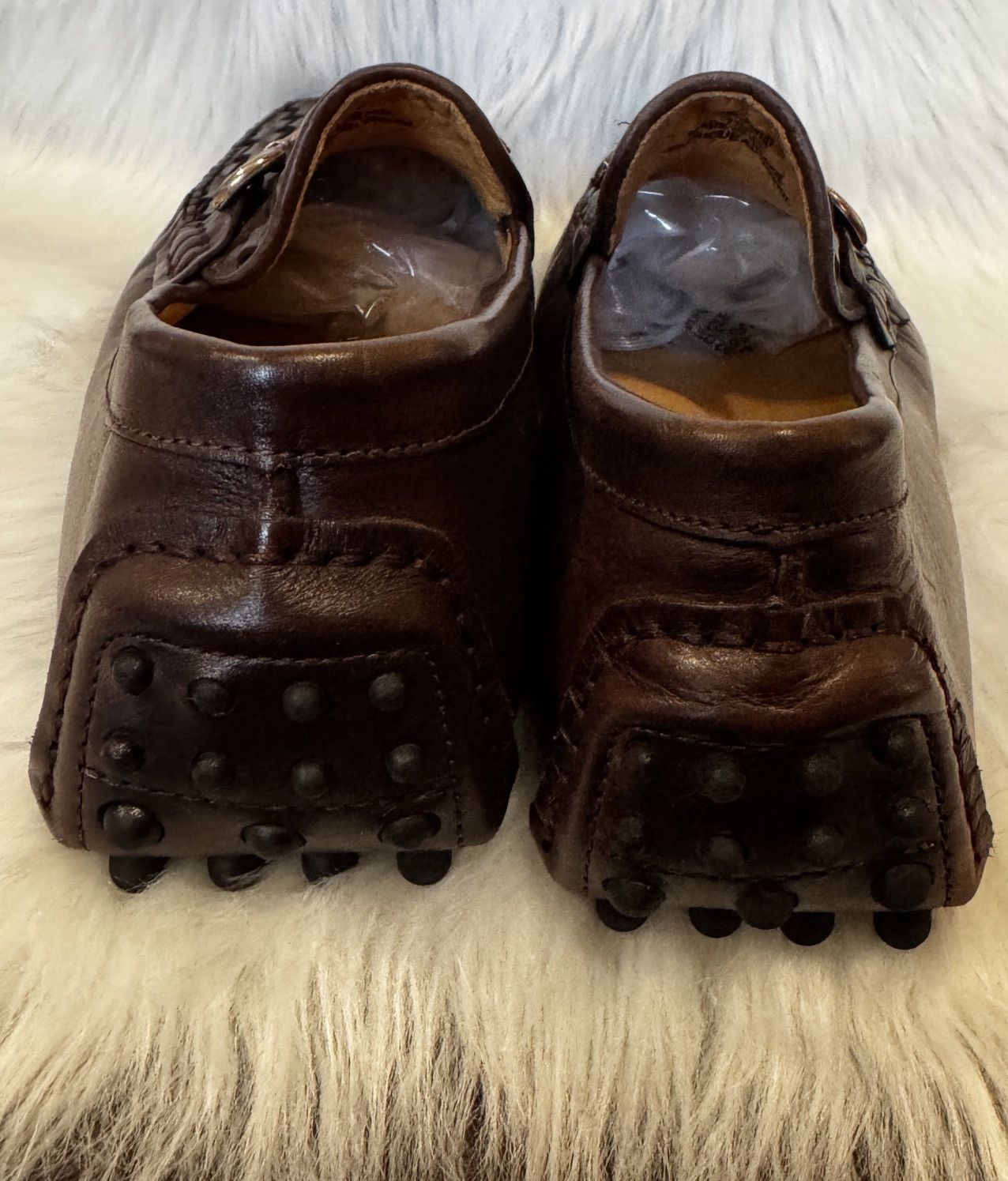 Saks Fifth Avenue Saks Fifth Avenue Woven Leather Driving Loafers Size 11.5 Size US 11.5 / EU 44-45 - 3 Thumbnail