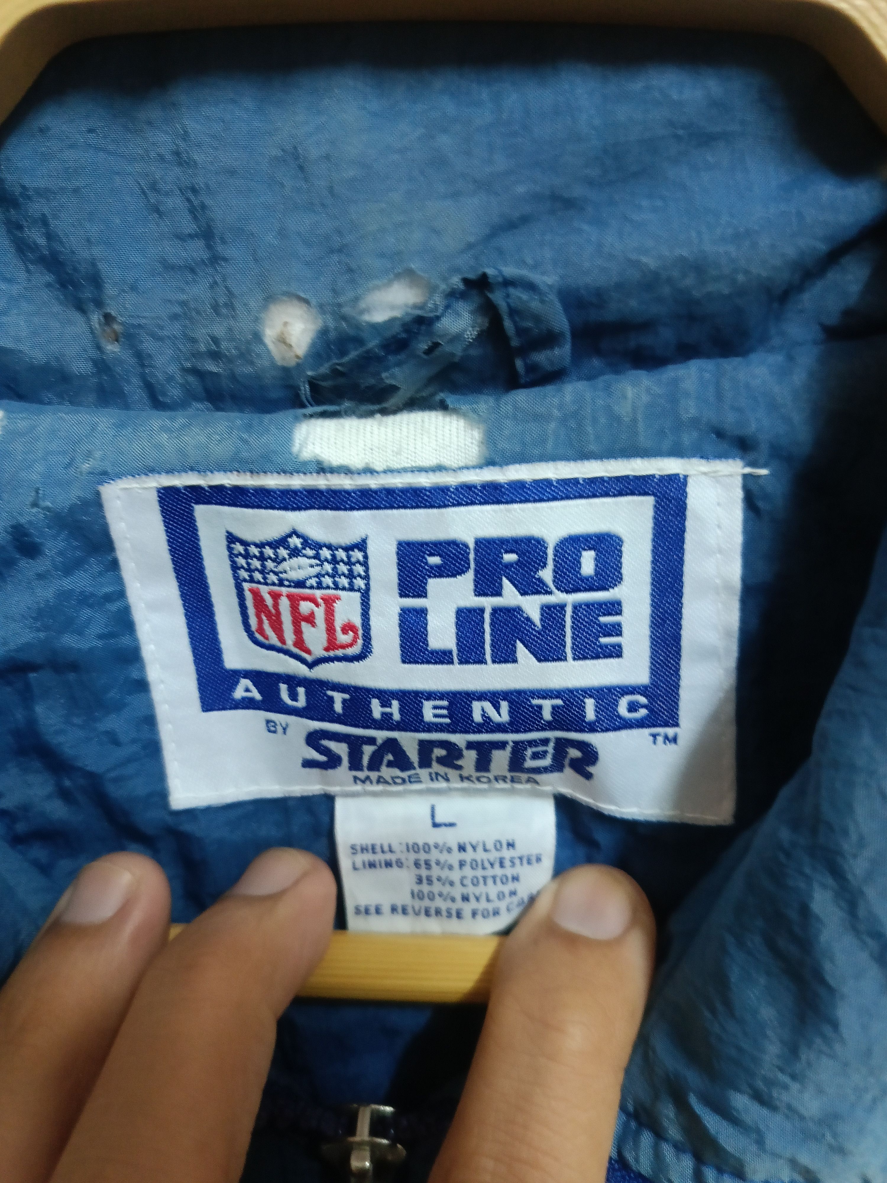 NFL × Starter Vtg 90s Dallas Cowboys Starter Jacket Size US M / EU 48-50 / 2 - 4 Thumbnail
