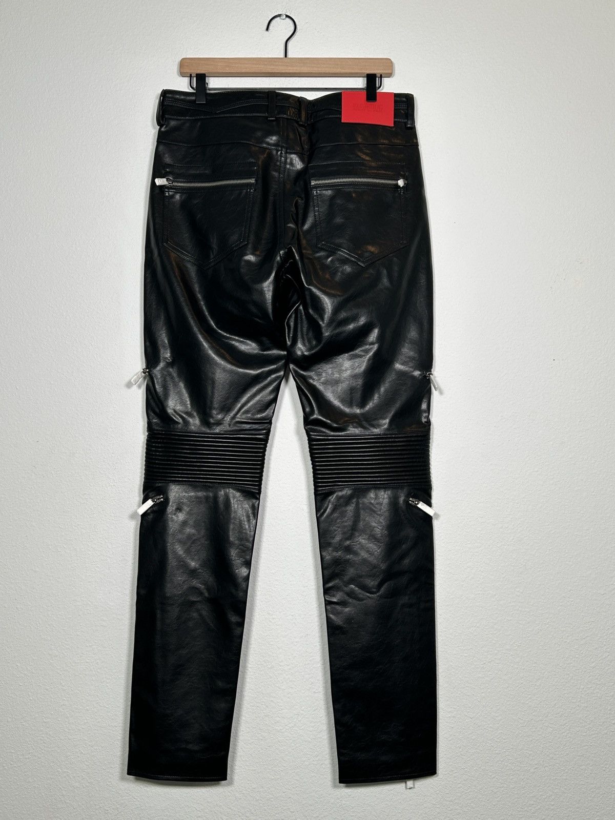 Kusikohc NWT! Moto Biker Zipper Pants Size US 34 / EU 50 - 5 Thumbnail