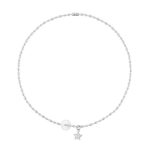 Jewelry Silver Star Charm Men's Chain Necklace, Stylish Pendant Size ONE SIZE - 6 Thumbnail