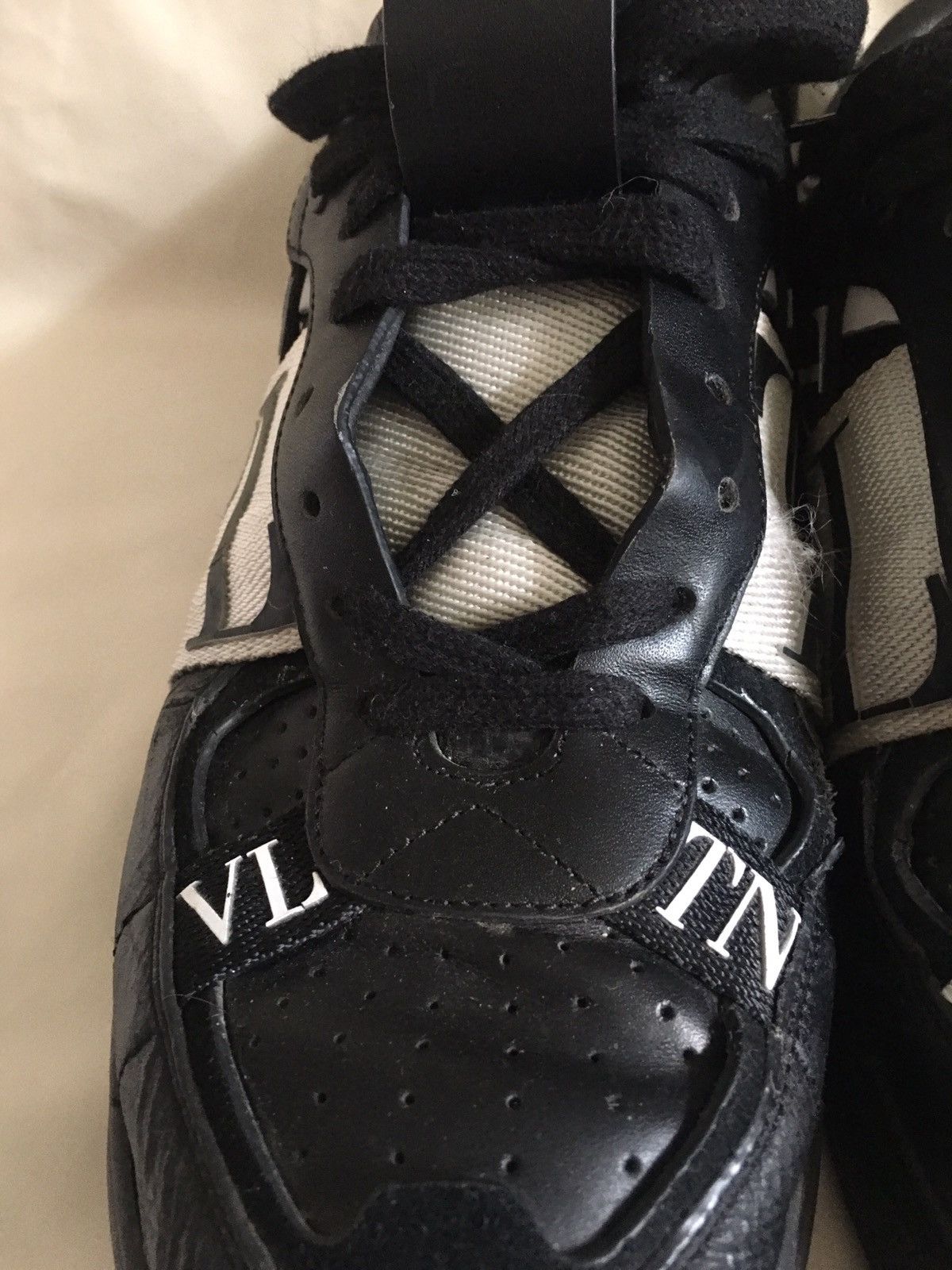 Designer × Valentino Valentino Garavani VL7N Black Leather Sneakers Size EU 41 Size US 8 / EU 41 - 10 Thumbnail
