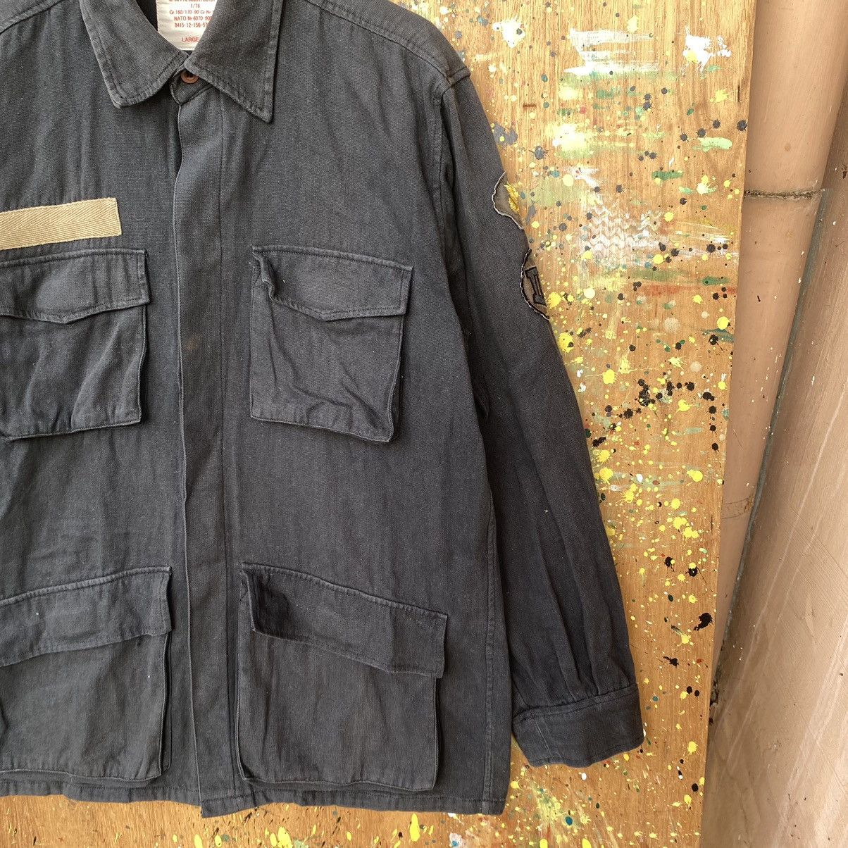 Vintage Vintage Black Nato Us Army M65 Jacket Size US L / EU 52-54 / 3 - 4 Thumbnail