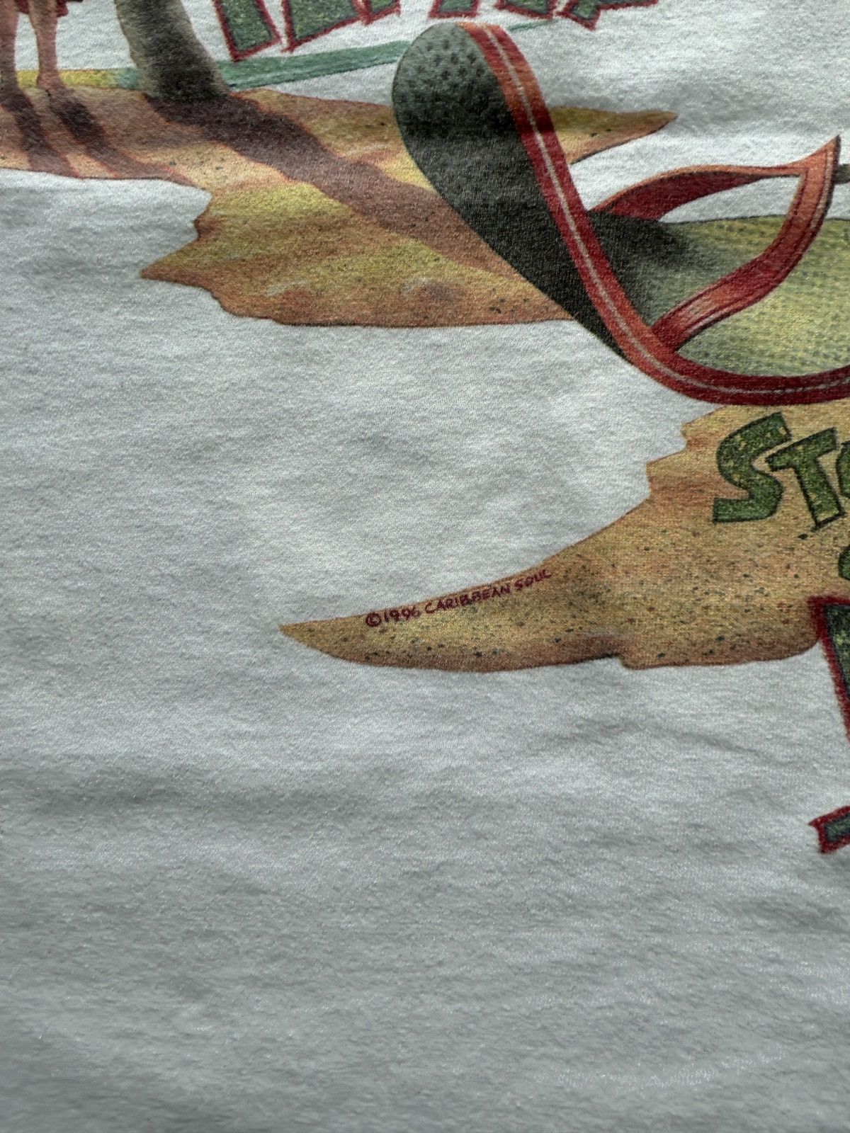Vintage Vintage 90s Margaritaville Graphic Tee Double Sided Size US XL / EU 56 / 4 - 8 Thumbnail