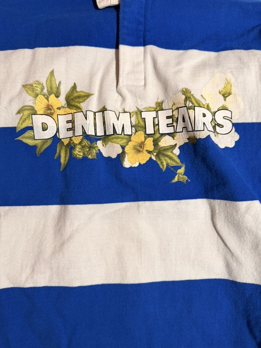 DENIM TEARS DENIM TEARS rugby shirt Size US M / EU 48-50 / 2 - 3 Thumbnail