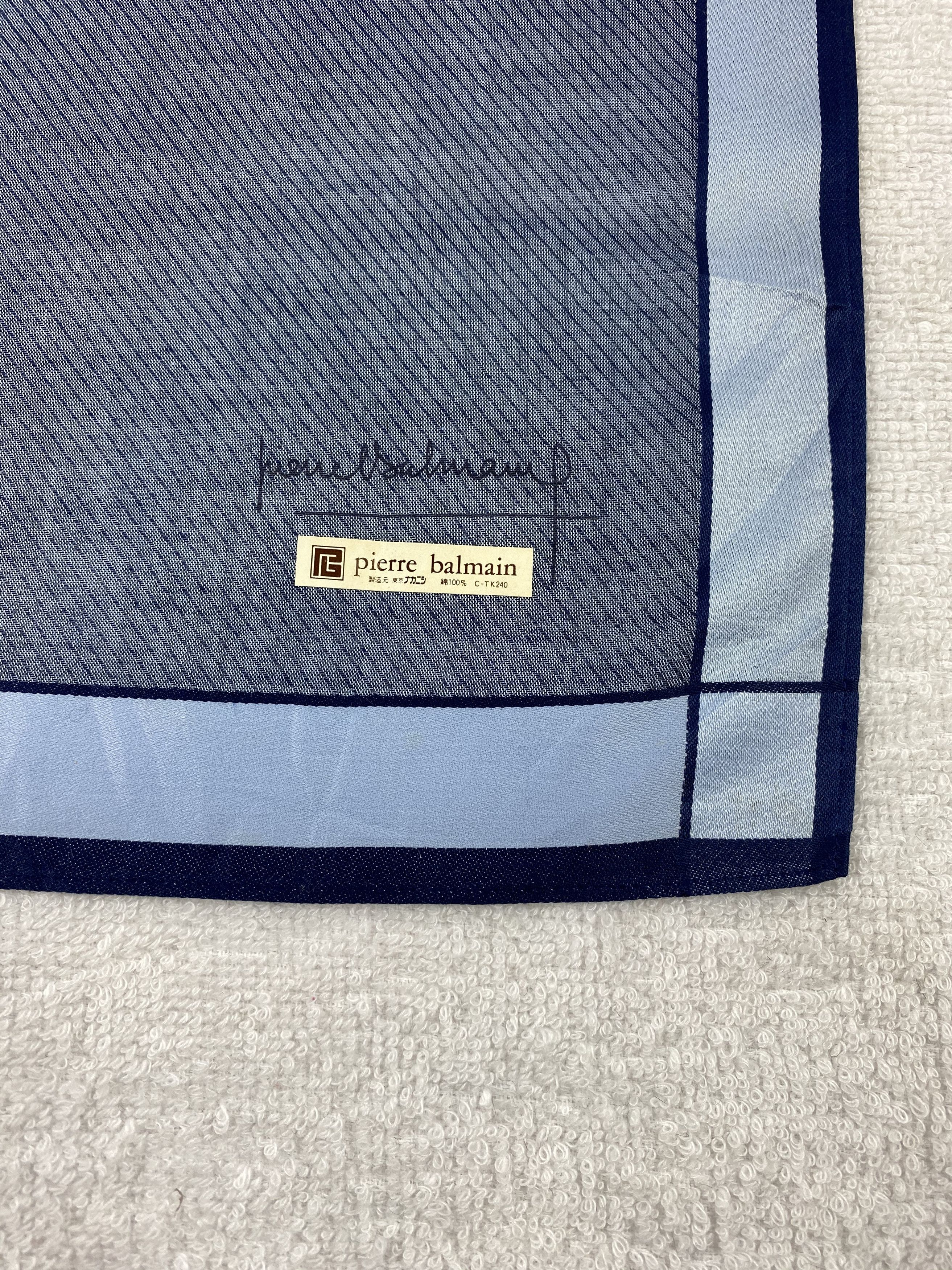 Pierre Balmain × Vintage Pierre Balmain Handkerchief / Bandana / Neckerchief Size ONE SIZE - 5 Thumbnail