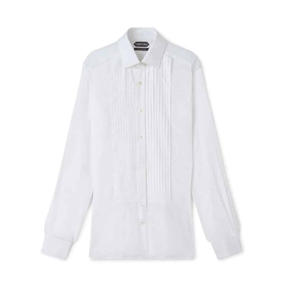 Tom Ford o1loc1c0924 CA3235 Shirt in White Size M / US 6-8 / IT 42-44 - 1 Preview