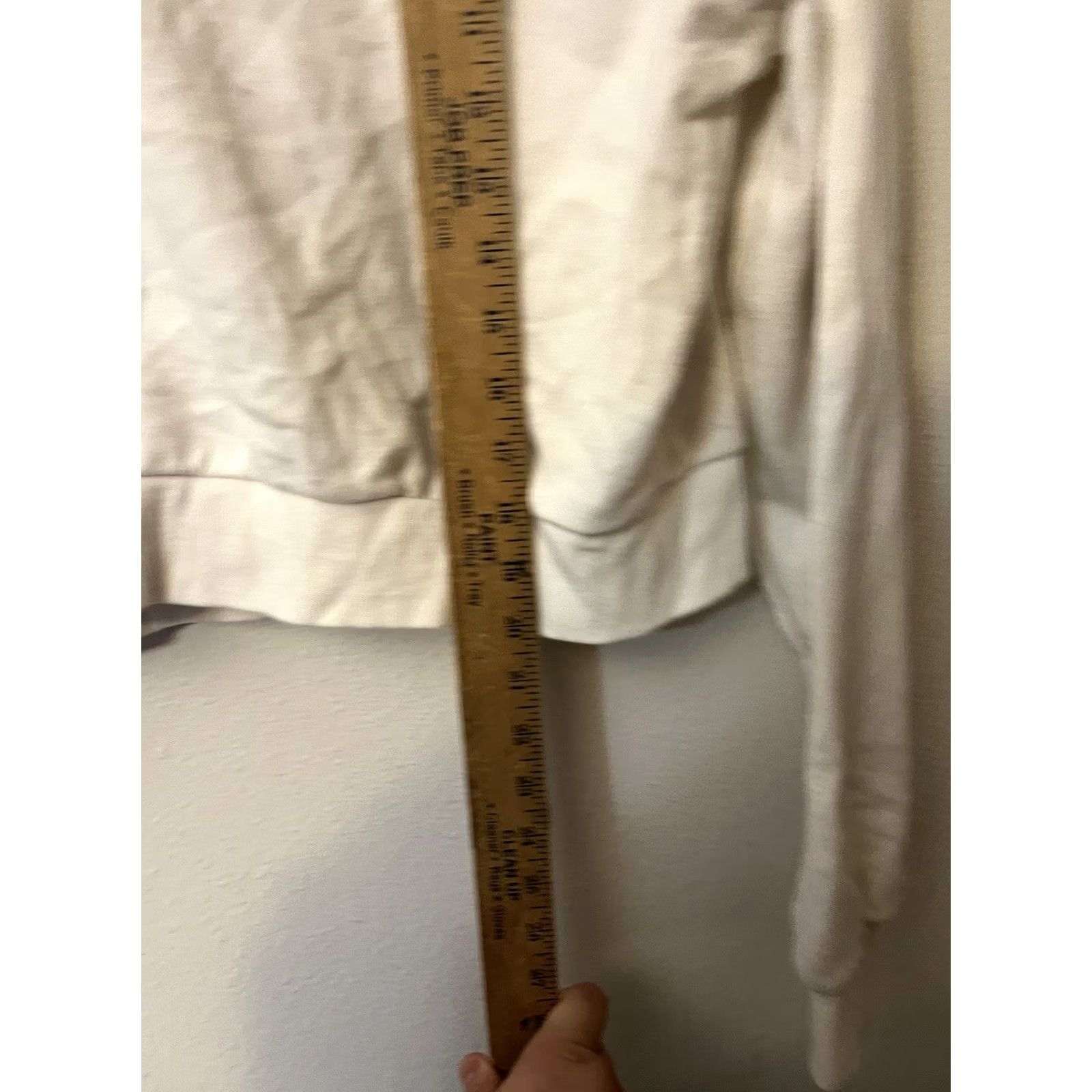 H&M H&M Divided Hoodie Womens XXL White Full Zip Long Sleeve Size XXL / US 16-18 / IT 52-54 - 4 Thumbnail