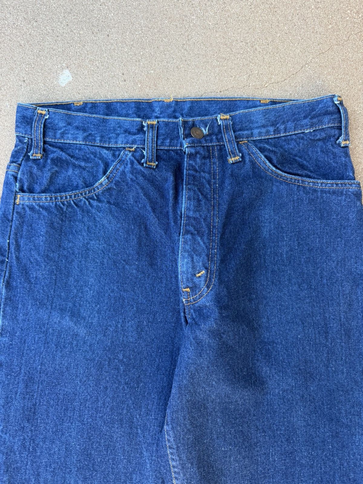 Levi's Vtg 80’s Levi’s 646 Orange Tab Bellbottom Flare Jeans 31x31 Size US 31 - 4 Thumbnail