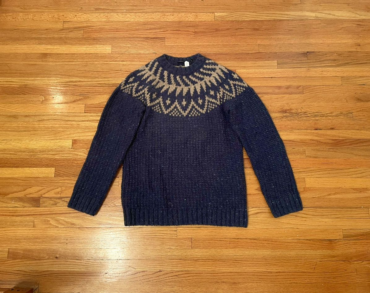 image of Paul Smith - Merino And Alpaca Sweater in Blue, Men's (Size Medium)